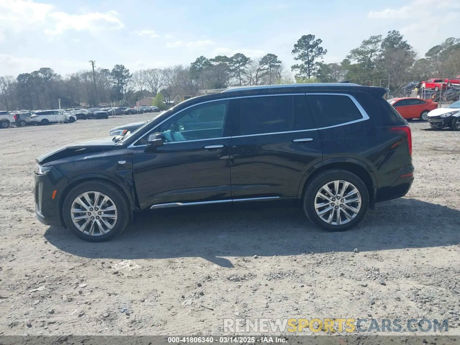 14 fotografías del automóvil dañado 1GYKPDRSXLZ157822 CADILLAC XT6 2020