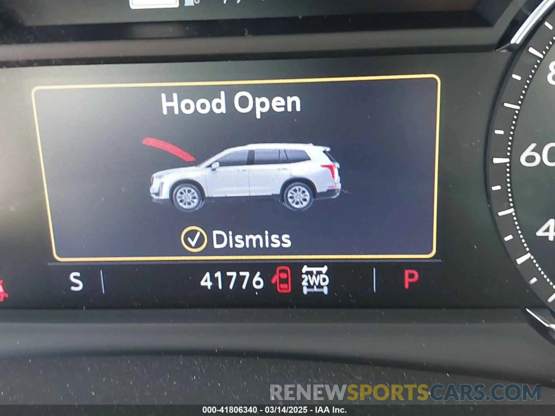 15 fotografías del automóvil dañado 1GYKPDRSXLZ157822 CADILLAC XT6 2020