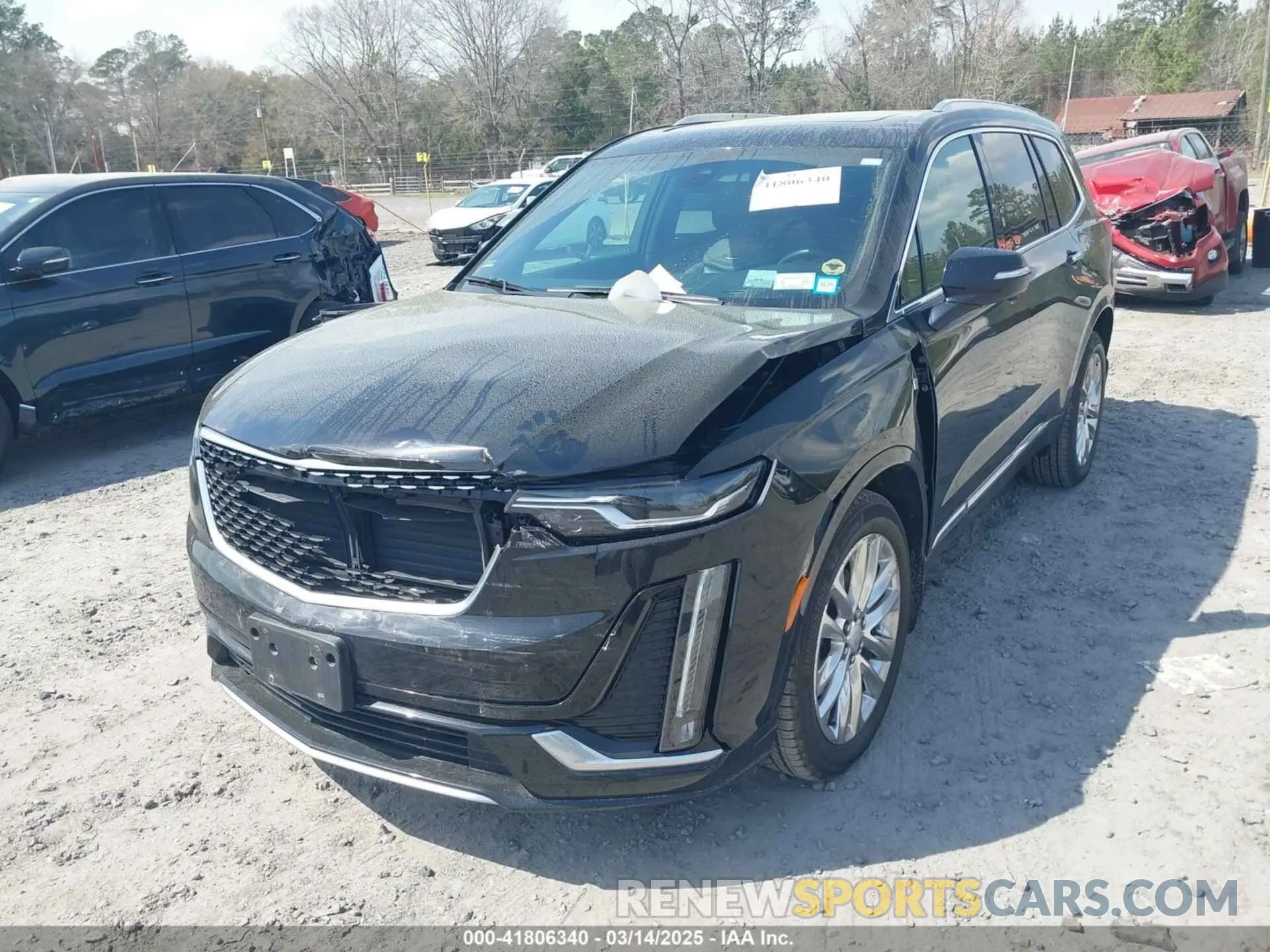 6 fotografías del automóvil dañado 1GYKPDRSXLZ157822 CADILLAC XT6 2020