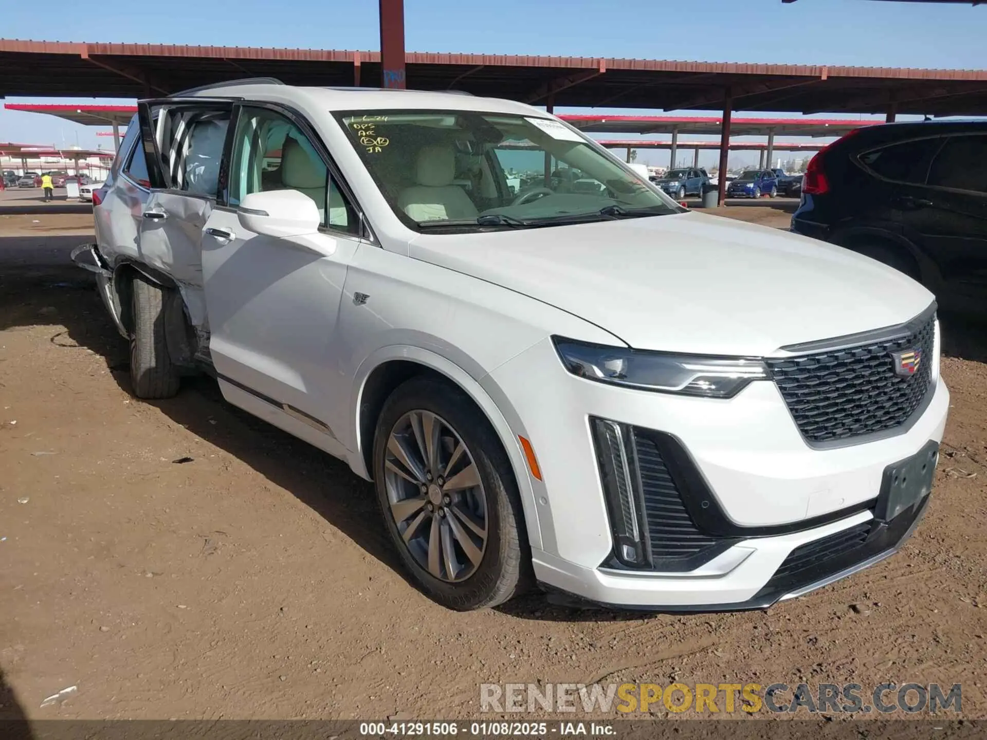 1 fotografías del automóvil dañado 1GYKPDRSXLZ236536 CADILLAC XT6 2020