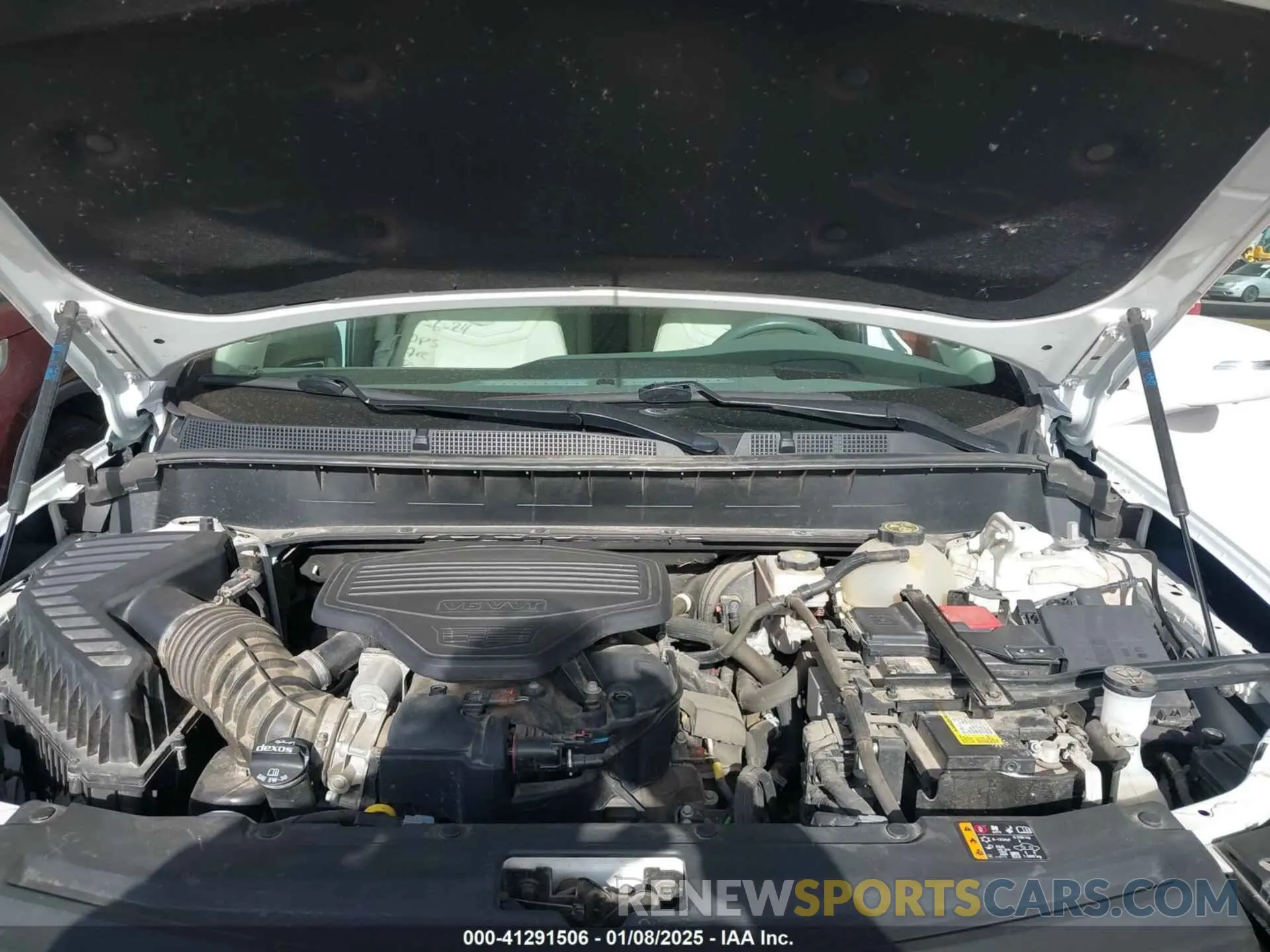 10 fotografías del automóvil dañado 1GYKPDRSXLZ236536 CADILLAC XT6 2020