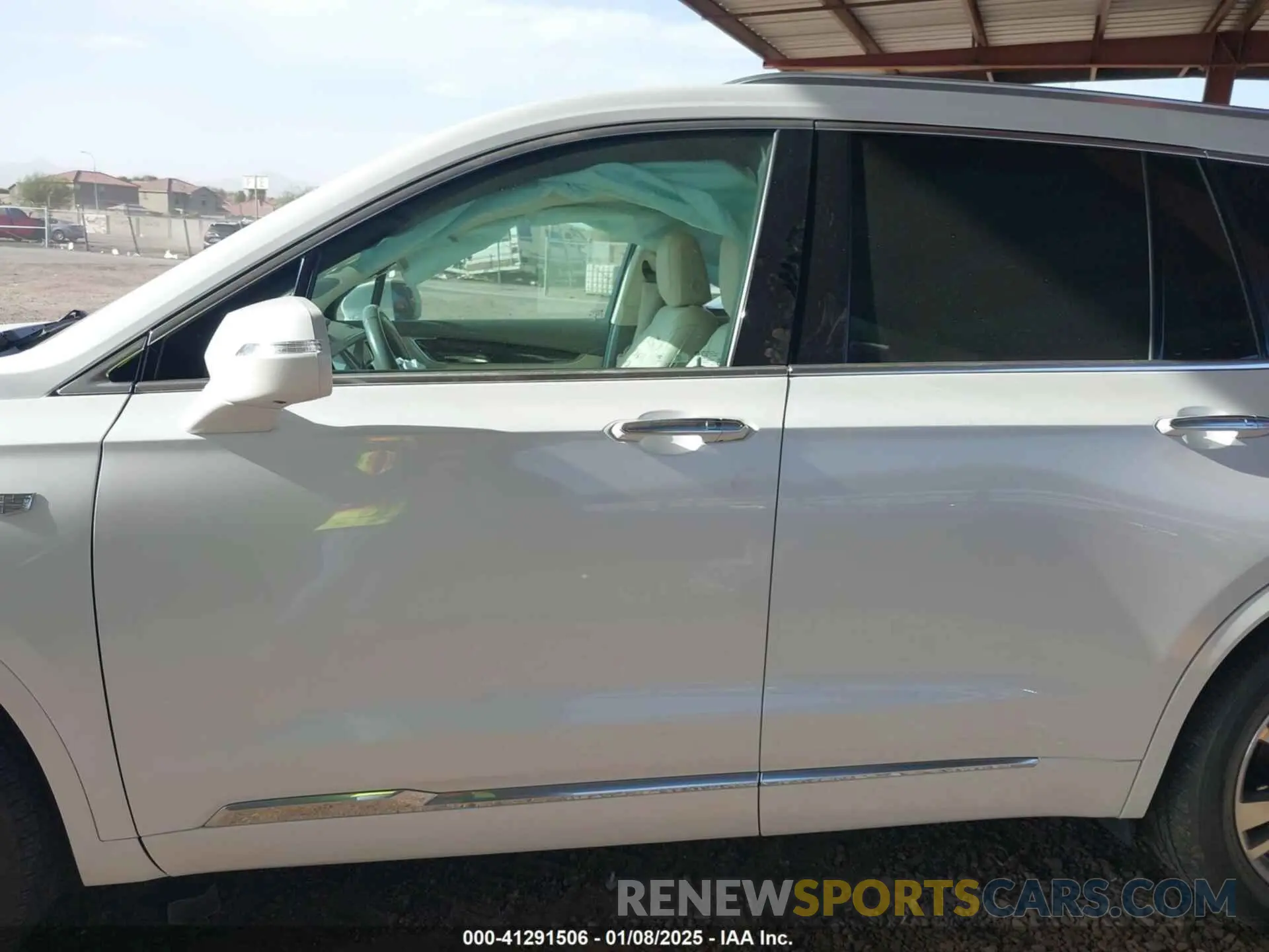 14 fotografías del automóvil dañado 1GYKPDRSXLZ236536 CADILLAC XT6 2020