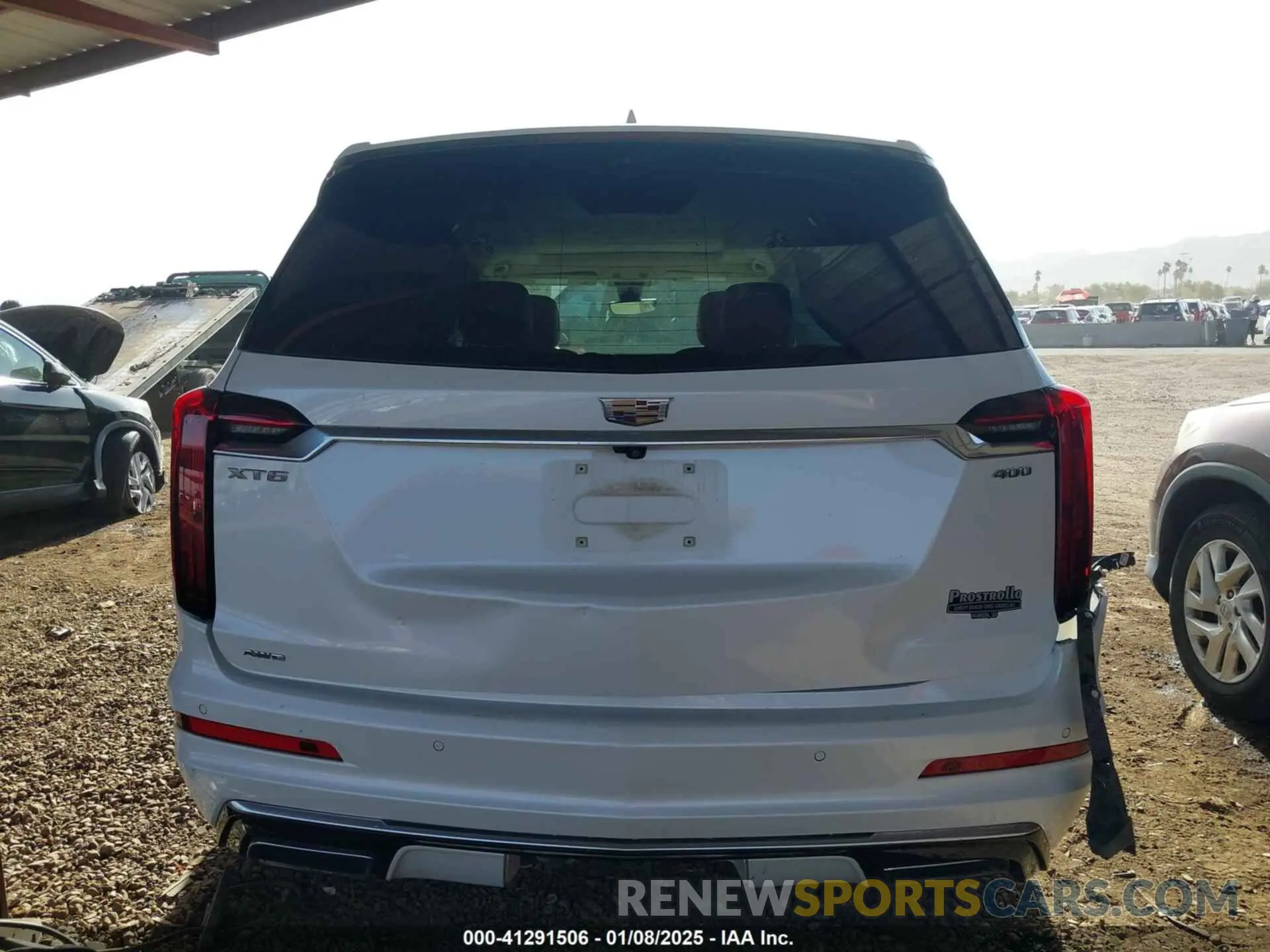 16 fotografías del automóvil dañado 1GYKPDRSXLZ236536 CADILLAC XT6 2020