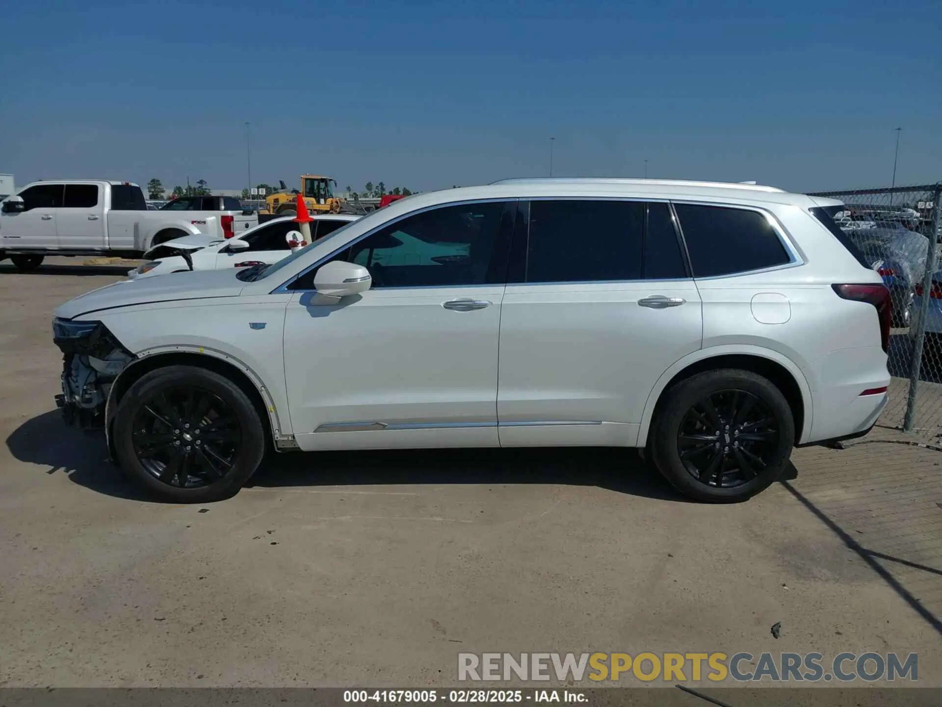 15 fotografías del automóvil dañado 1GYKPERS1LZ103976 CADILLAC XT6 2020