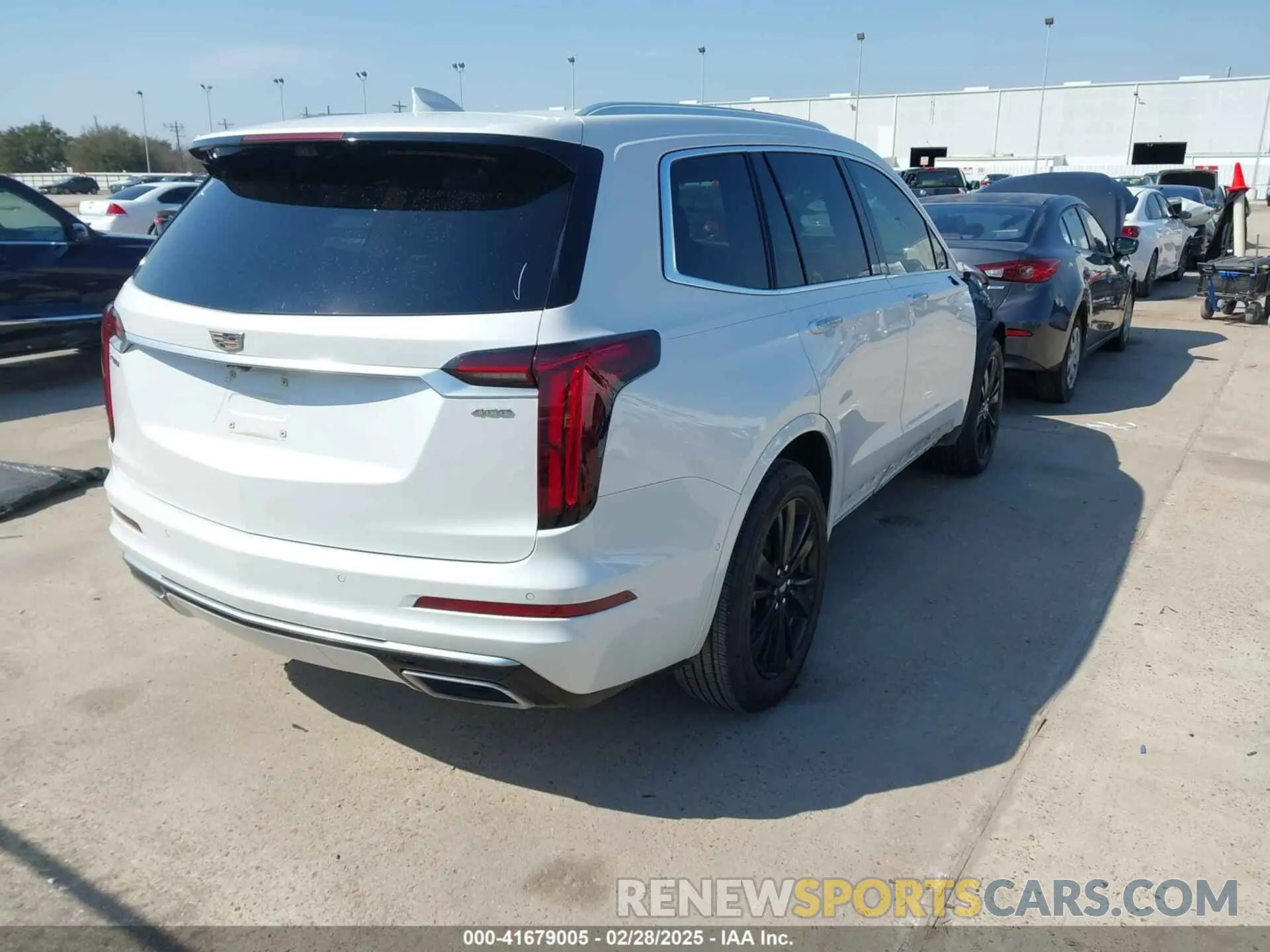 4 fotografías del automóvil dañado 1GYKPERS1LZ103976 CADILLAC XT6 2020