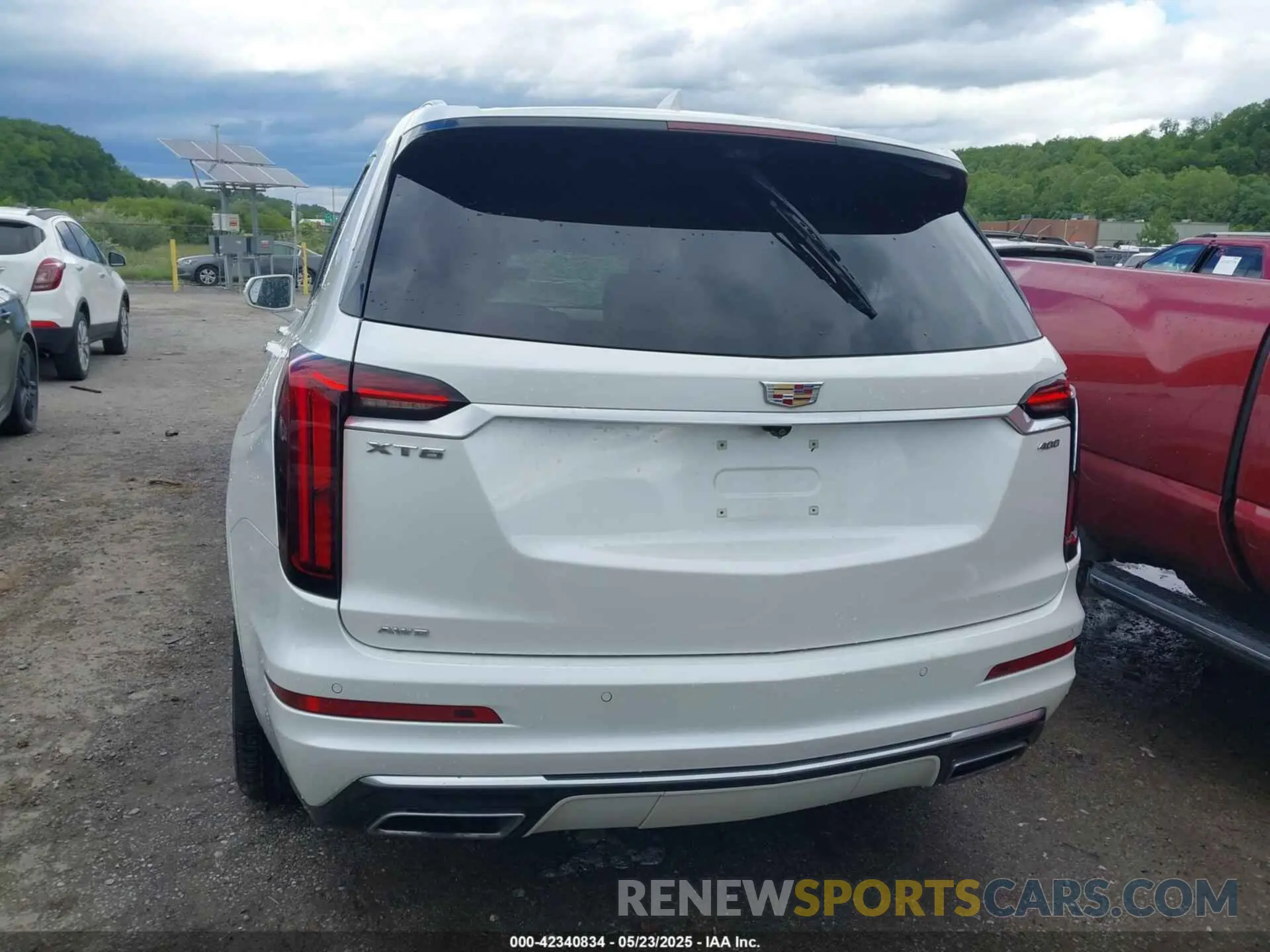 16 fotografías del automóvil dañado 1GYKPFRS0LZ212659 CADILLAC XT6 2020