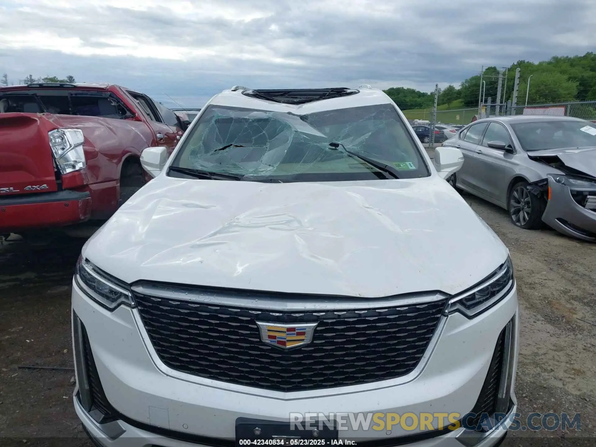 6 fotografías del automóvil dañado 1GYKPFRS0LZ212659 CADILLAC XT6 2020