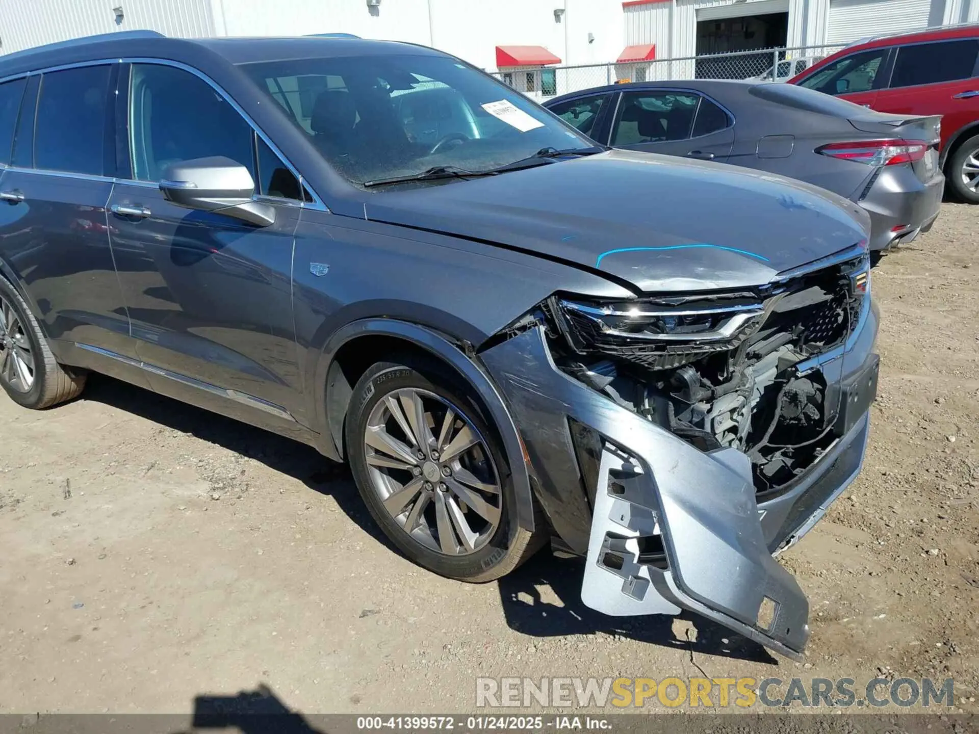 6 fotografías del automóvil dañado 1GYKPFRS2LZ232010 CADILLAC XT6 2020