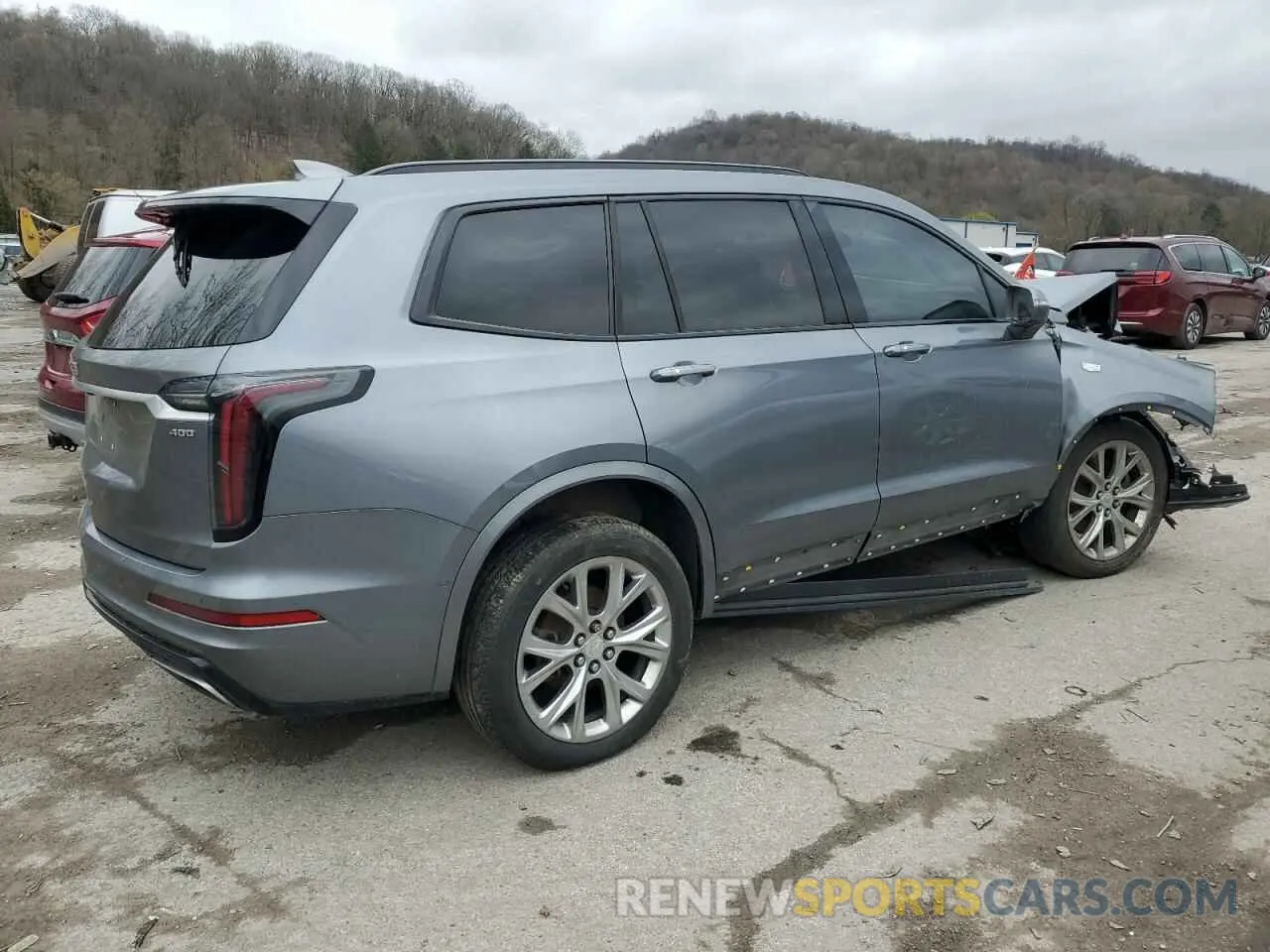 3 fotografías del automóvil dañado 1GYKPGRS5LZ141934 CADILLAC XT6 2020