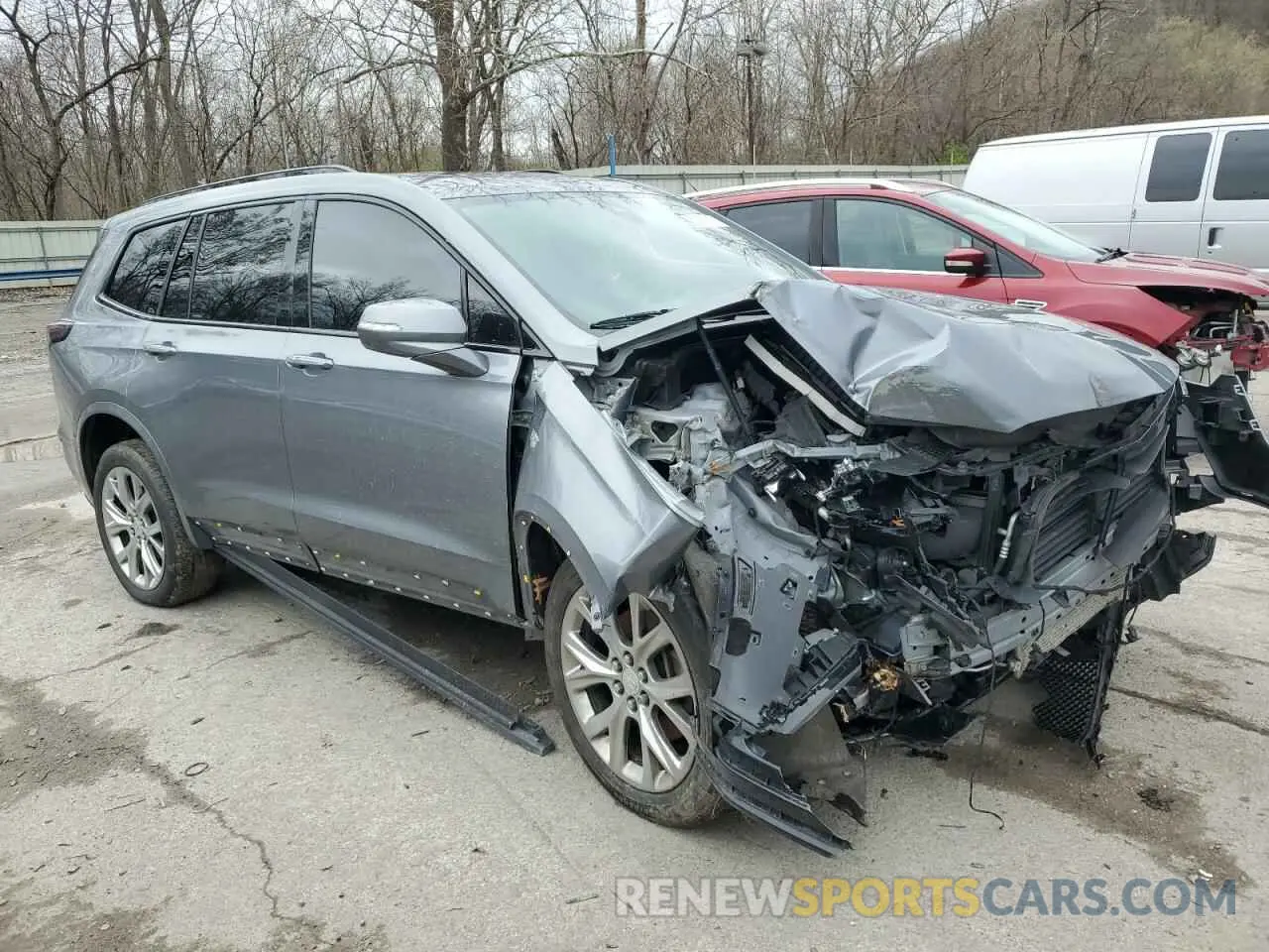 4 fotografías del automóvil dañado 1GYKPGRS5LZ141934 CADILLAC XT6 2020