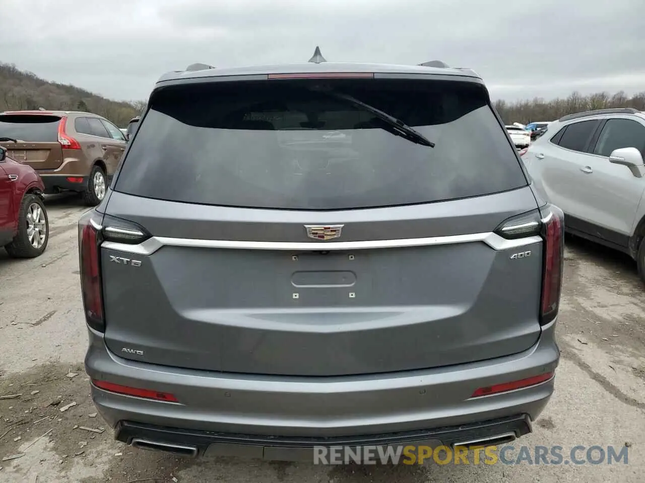 6 fotografías del automóvil dañado 1GYKPGRS5LZ141934 CADILLAC XT6 2020