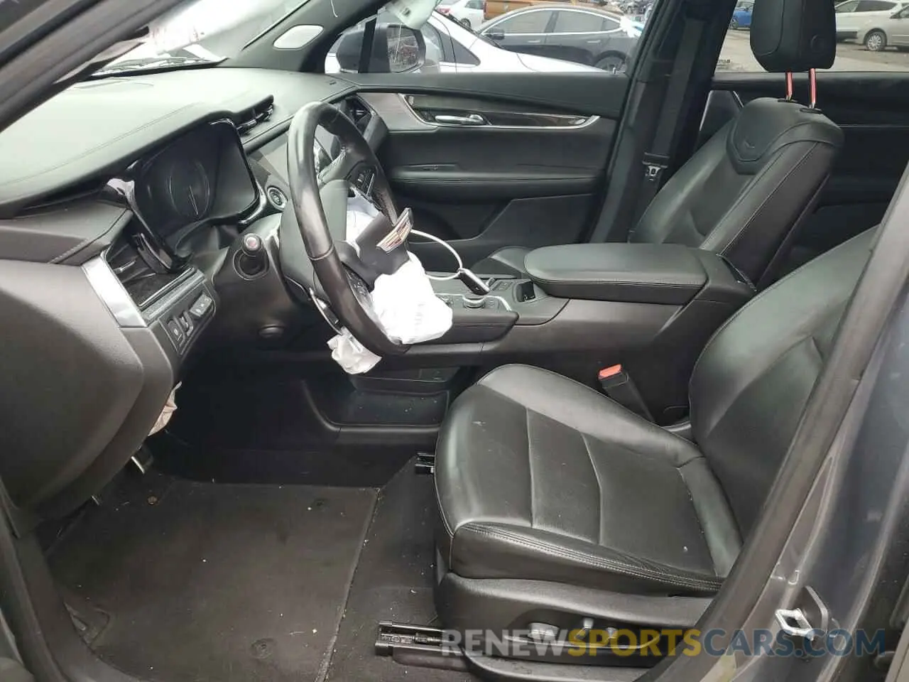 7 fotografías del automóvil dañado 1GYKPGRS5LZ141934 CADILLAC XT6 2020