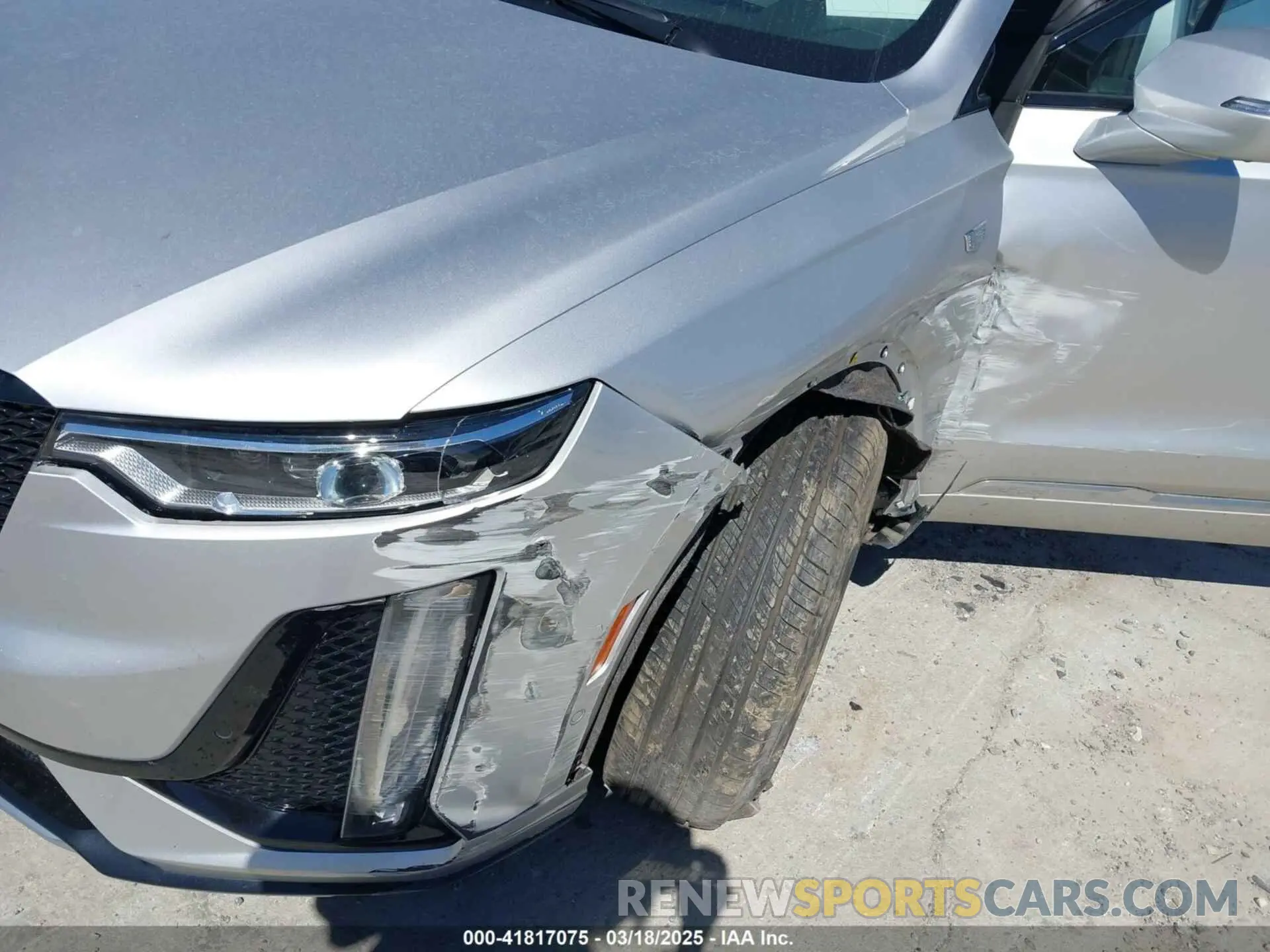 6 fotografías del automóvil dañado 1GYKPGRS8LZ101542 CADILLAC XT6 2020