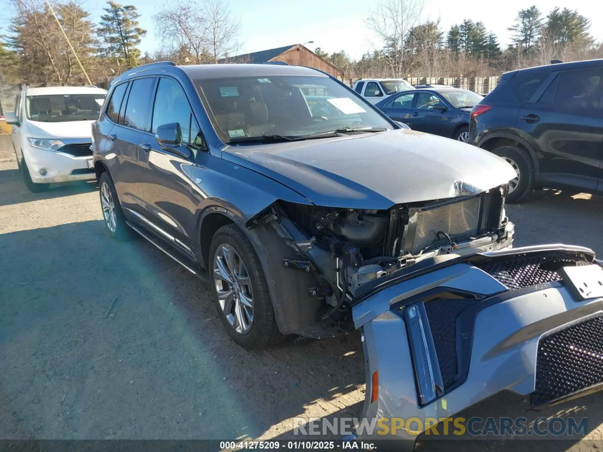 1 fotografías del automóvil dañado 1GYKPGRS8LZ150613 CADILLAC XT6 2020