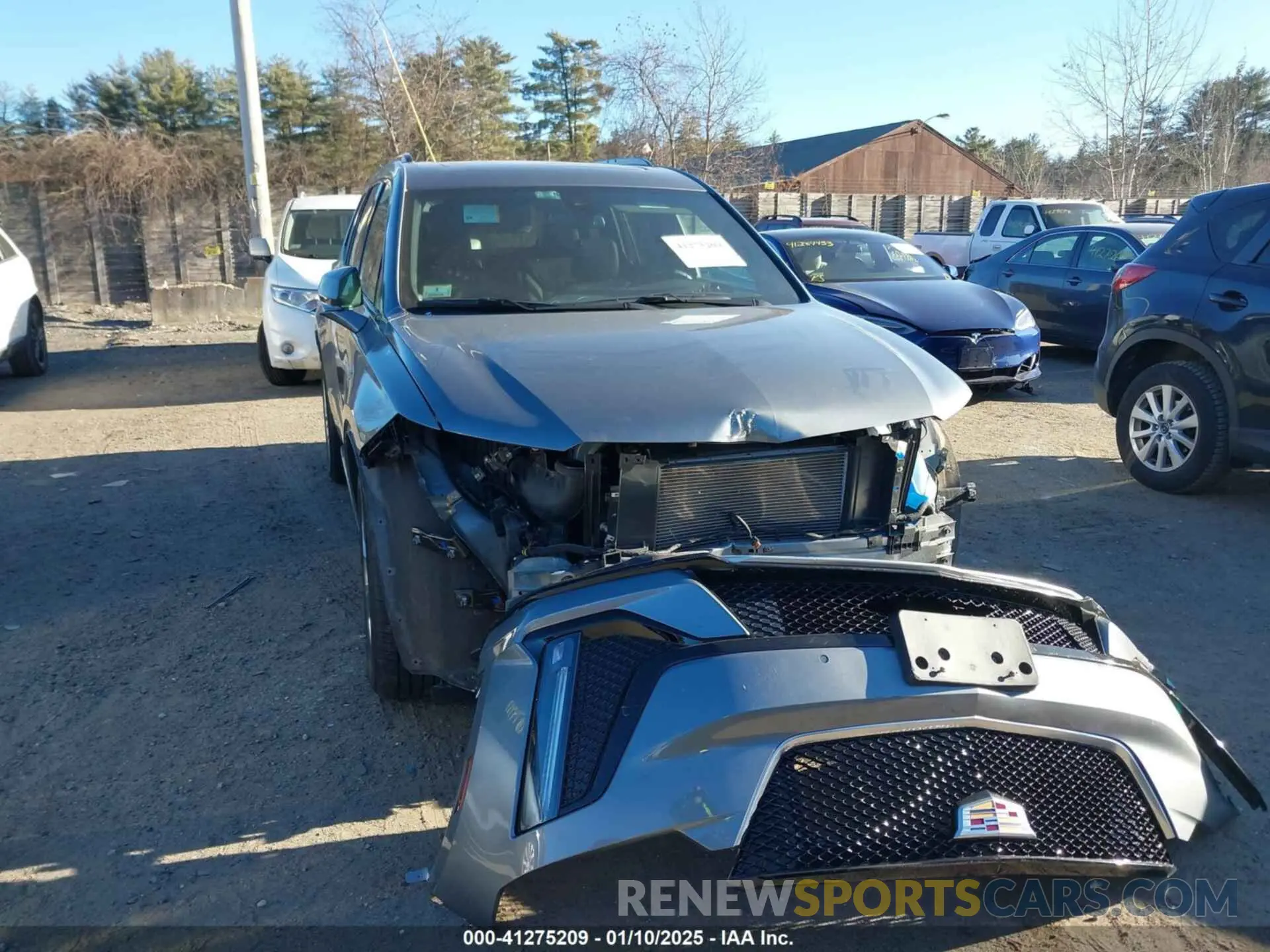13 fotografías del automóvil dañado 1GYKPGRS8LZ150613 CADILLAC XT6 2020