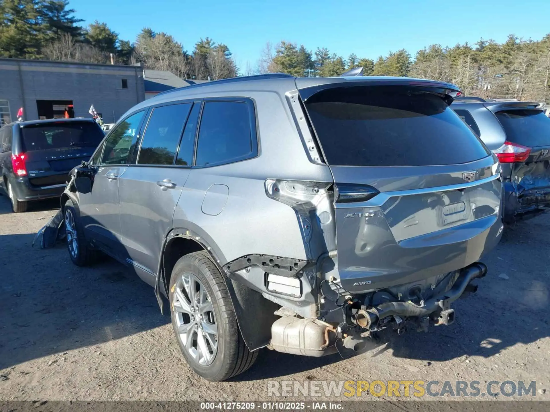 15 fotografías del automóvil dañado 1GYKPGRS8LZ150613 CADILLAC XT6 2020