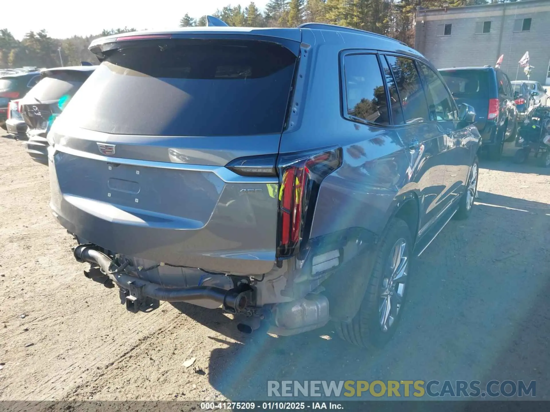 4 fotografías del automóvil dañado 1GYKPGRS8LZ150613 CADILLAC XT6 2020