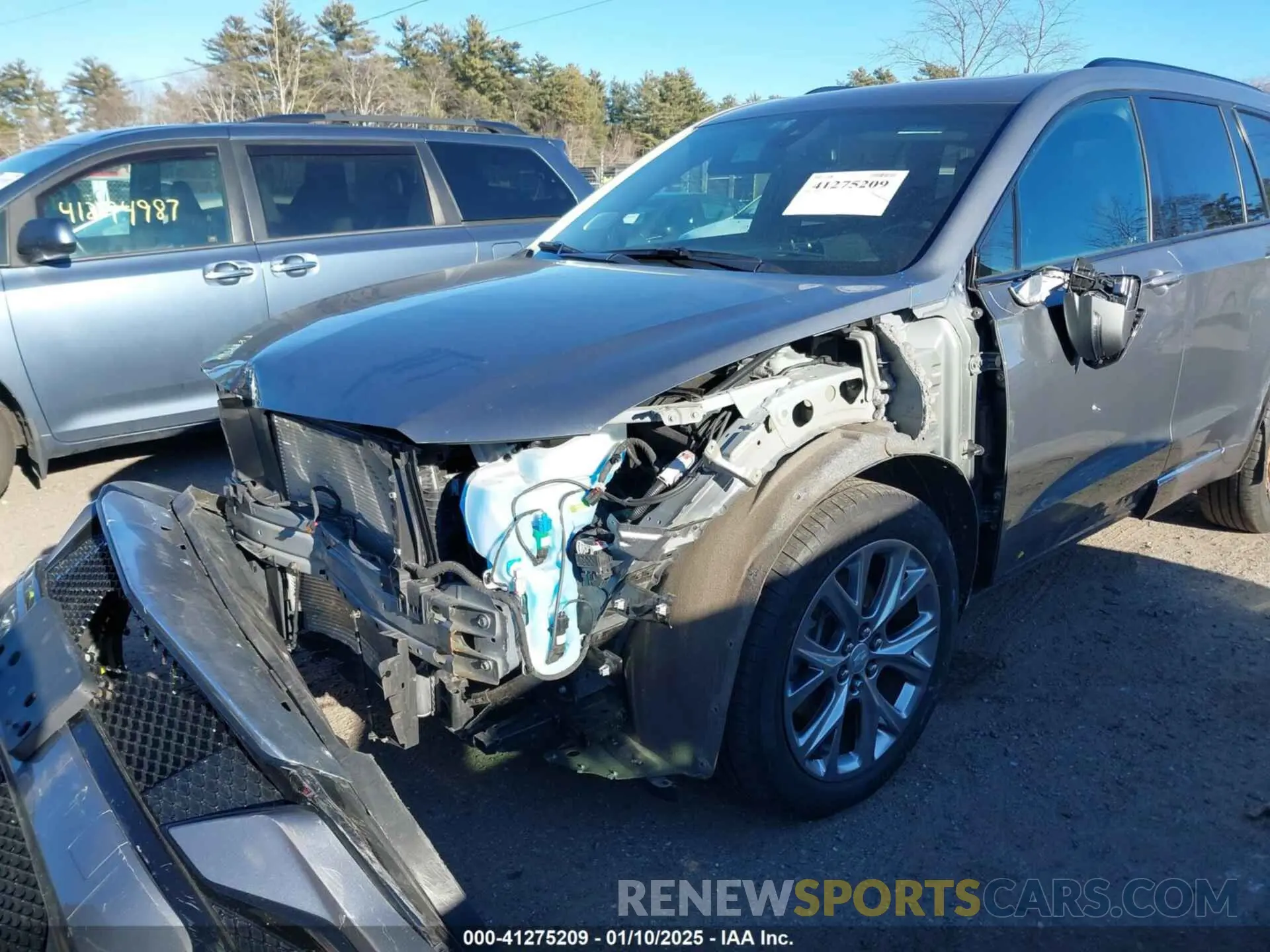 6 fotografías del automóvil dañado 1GYKPGRS8LZ150613 CADILLAC XT6 2020