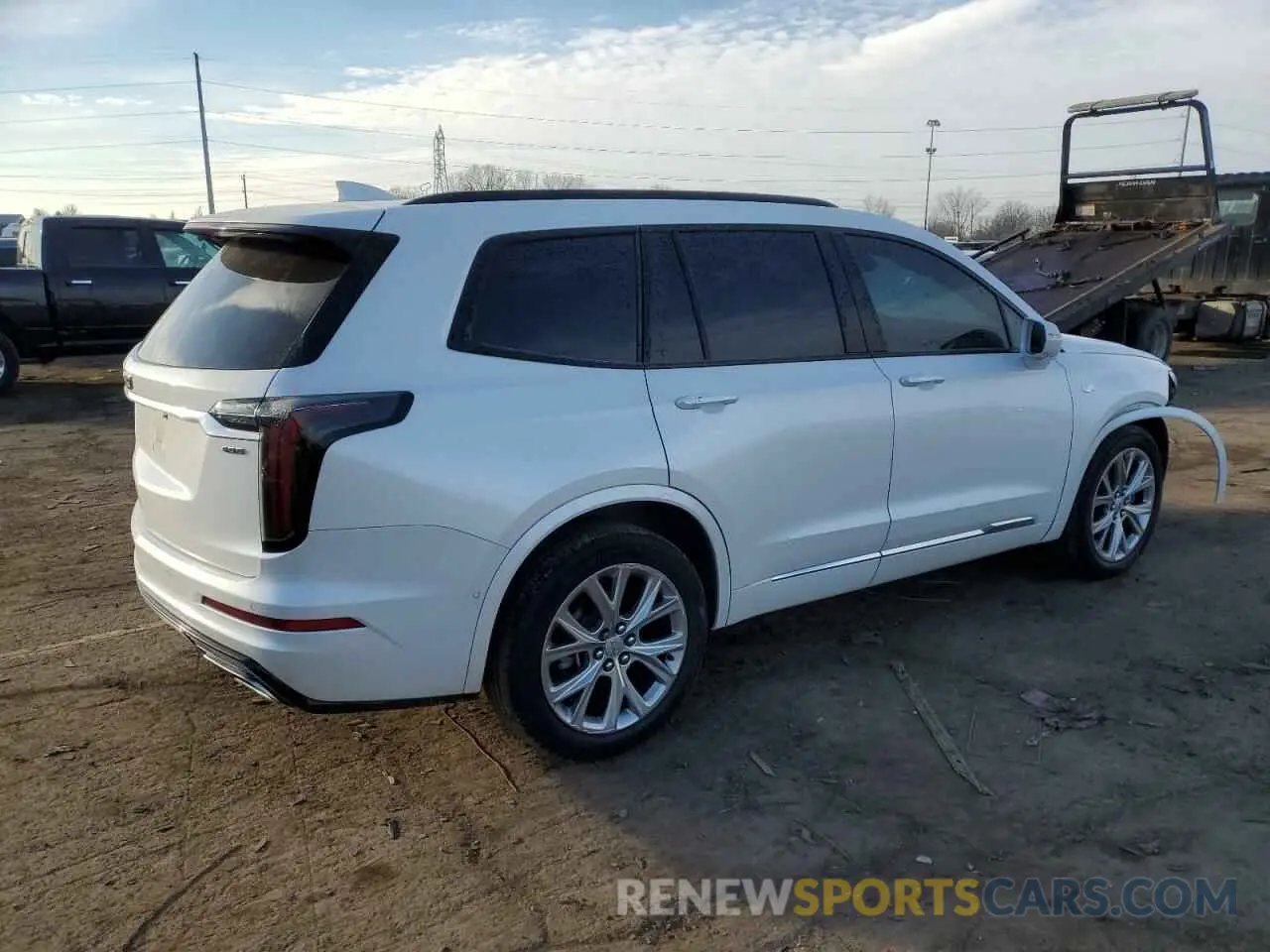 3 fotografías del automóvil dañado 1GYKPHRS8LZ155803 CADILLAC XT6 2020