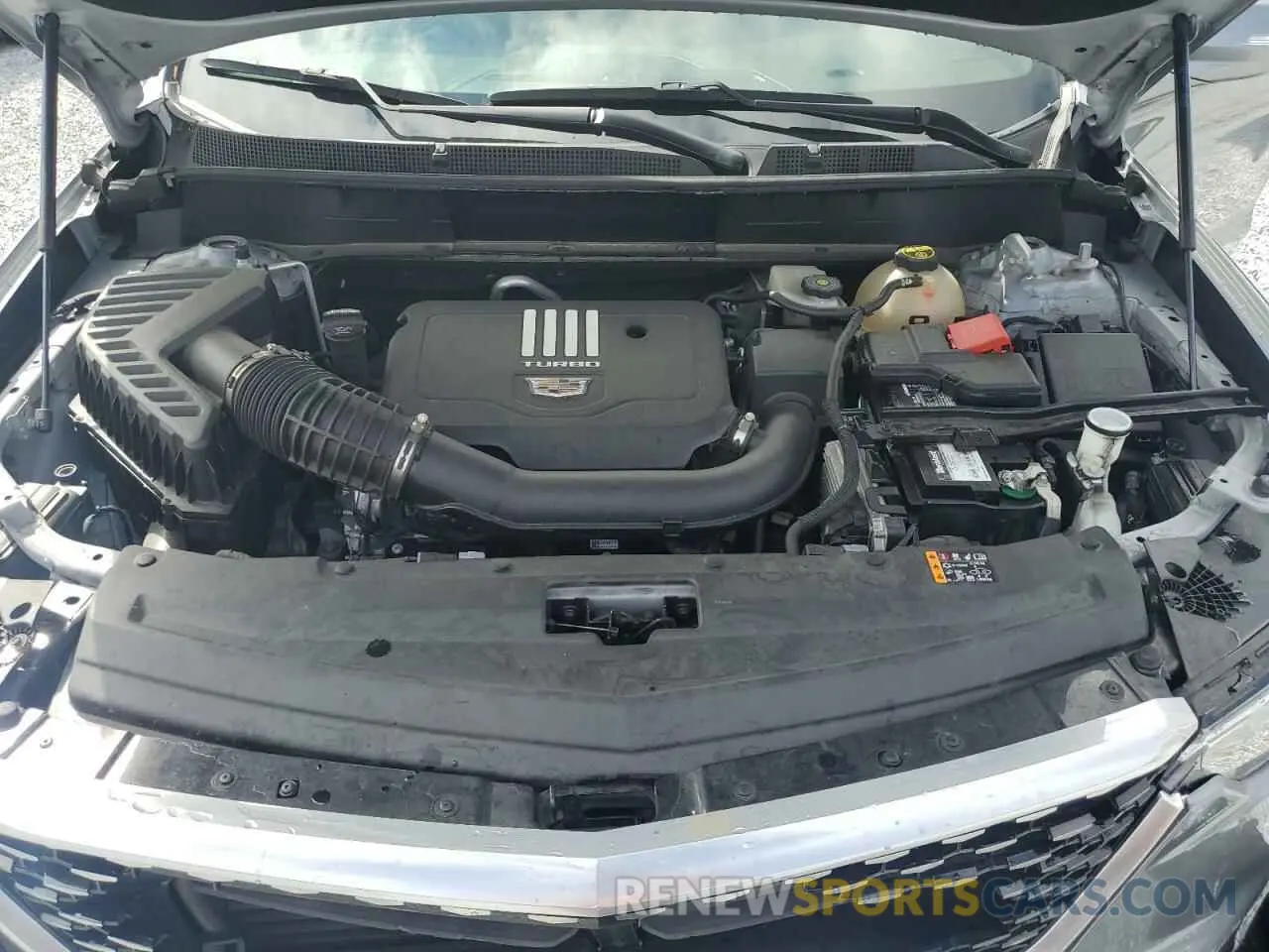 14 fotografías del automóvil dañado 1GYKPAR43MZ218946 CADILLAC XT6 2021