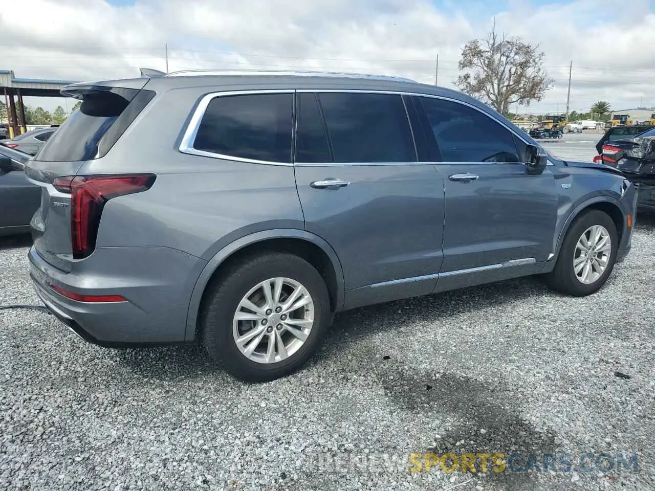 3 fotografías del automóvil dañado 1GYKPAR43MZ218946 CADILLAC XT6 2021