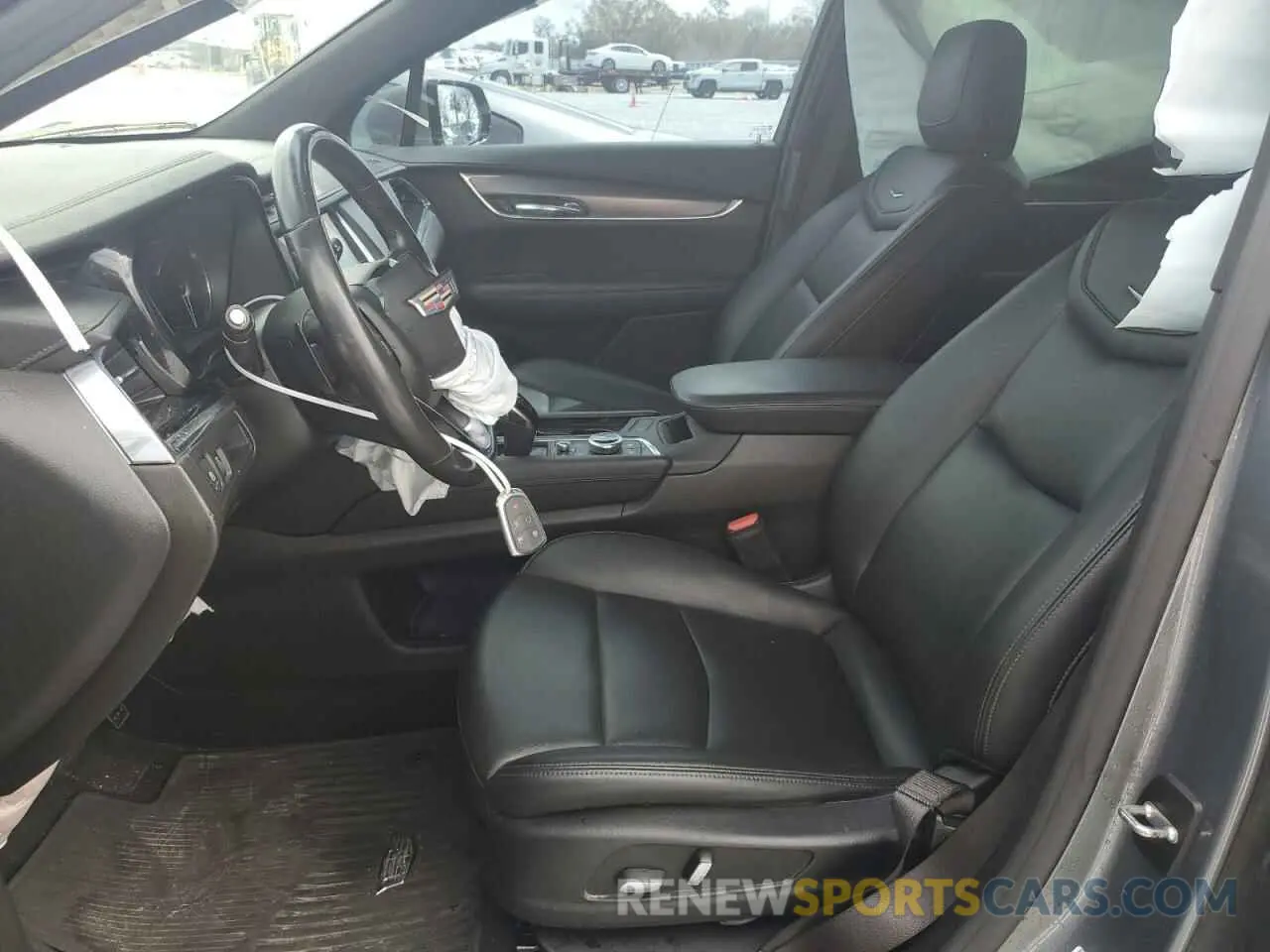 7 fotografías del automóvil dañado 1GYKPAR43MZ218946 CADILLAC XT6 2021