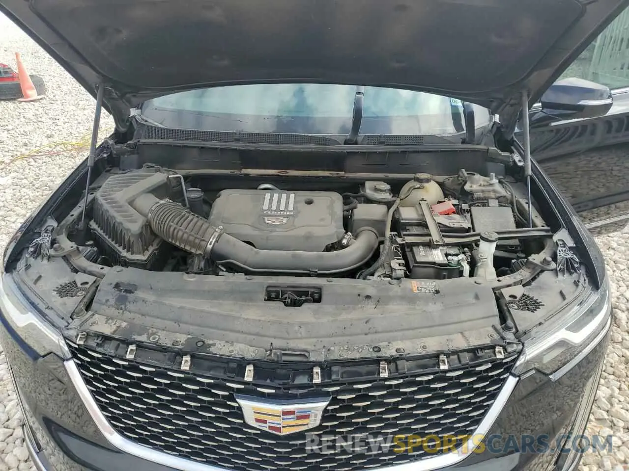 12 fotografías del automóvil dañado 1GYKPAR46MZ124270 CADILLAC XT6 2021