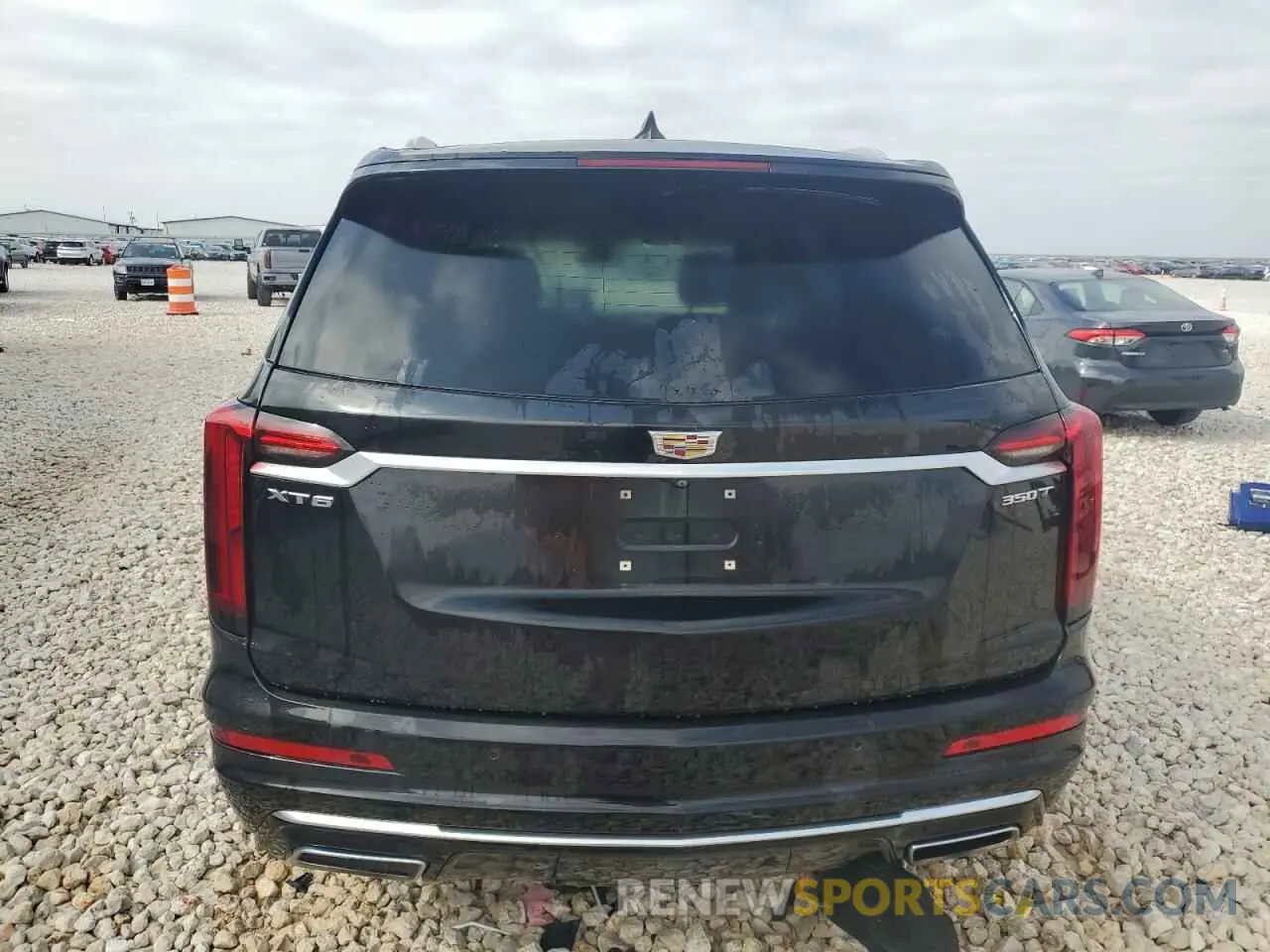 6 fotografías del automóvil dañado 1GYKPAR46MZ124270 CADILLAC XT6 2021