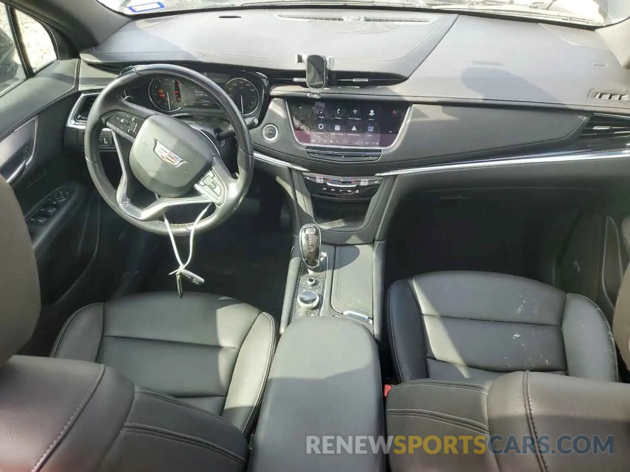 8 fotografías del automóvil dañado 1GYKPAR46MZ124270 CADILLAC XT6 2021
