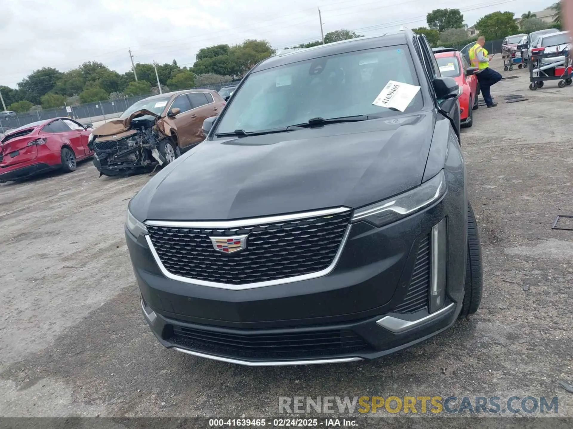 12 fotografías del automóvil dañado 1GYKPAR48MZ171154 CADILLAC XT6 2021