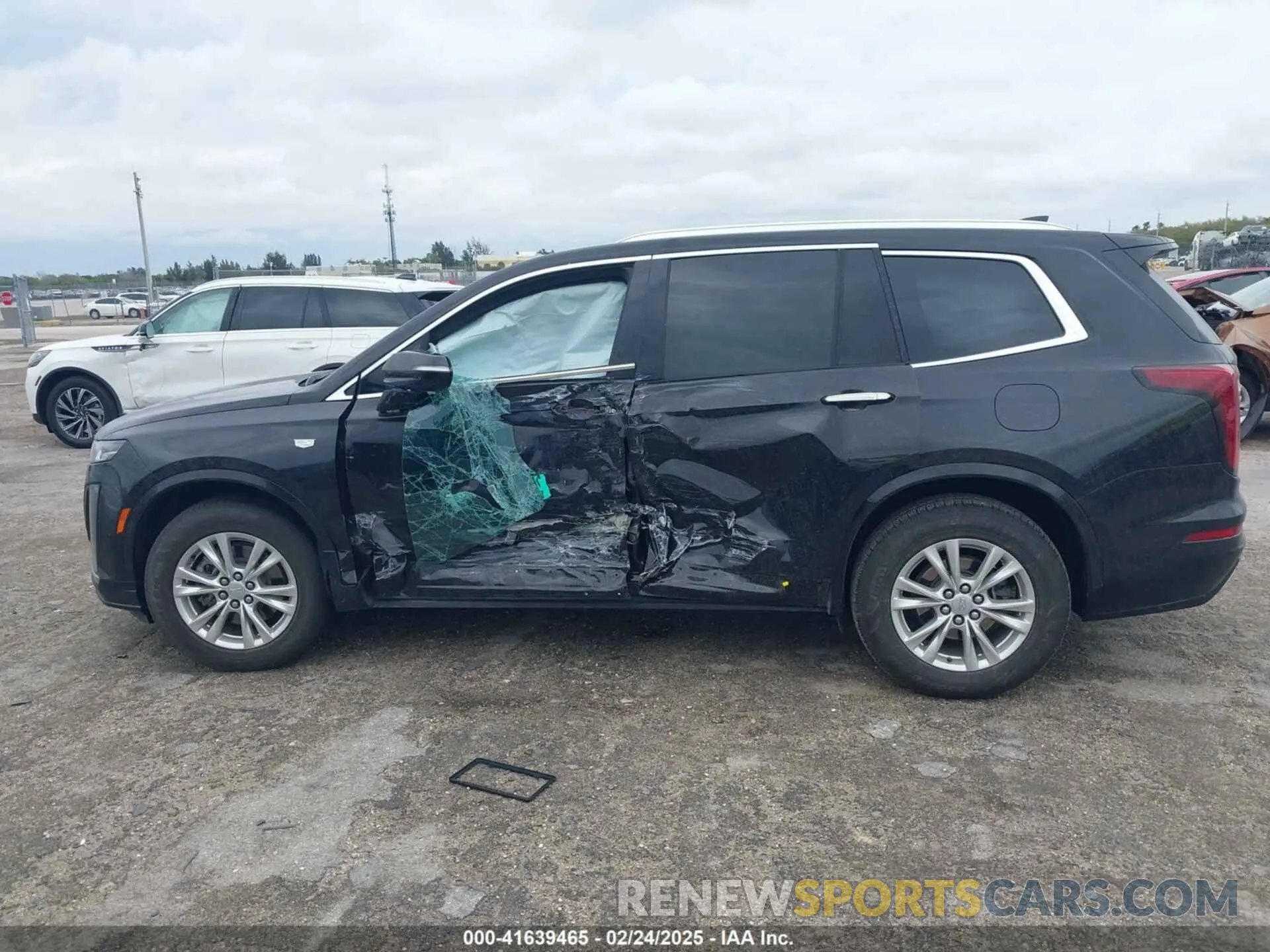 14 fotografías del automóvil dañado 1GYKPAR48MZ171154 CADILLAC XT6 2021