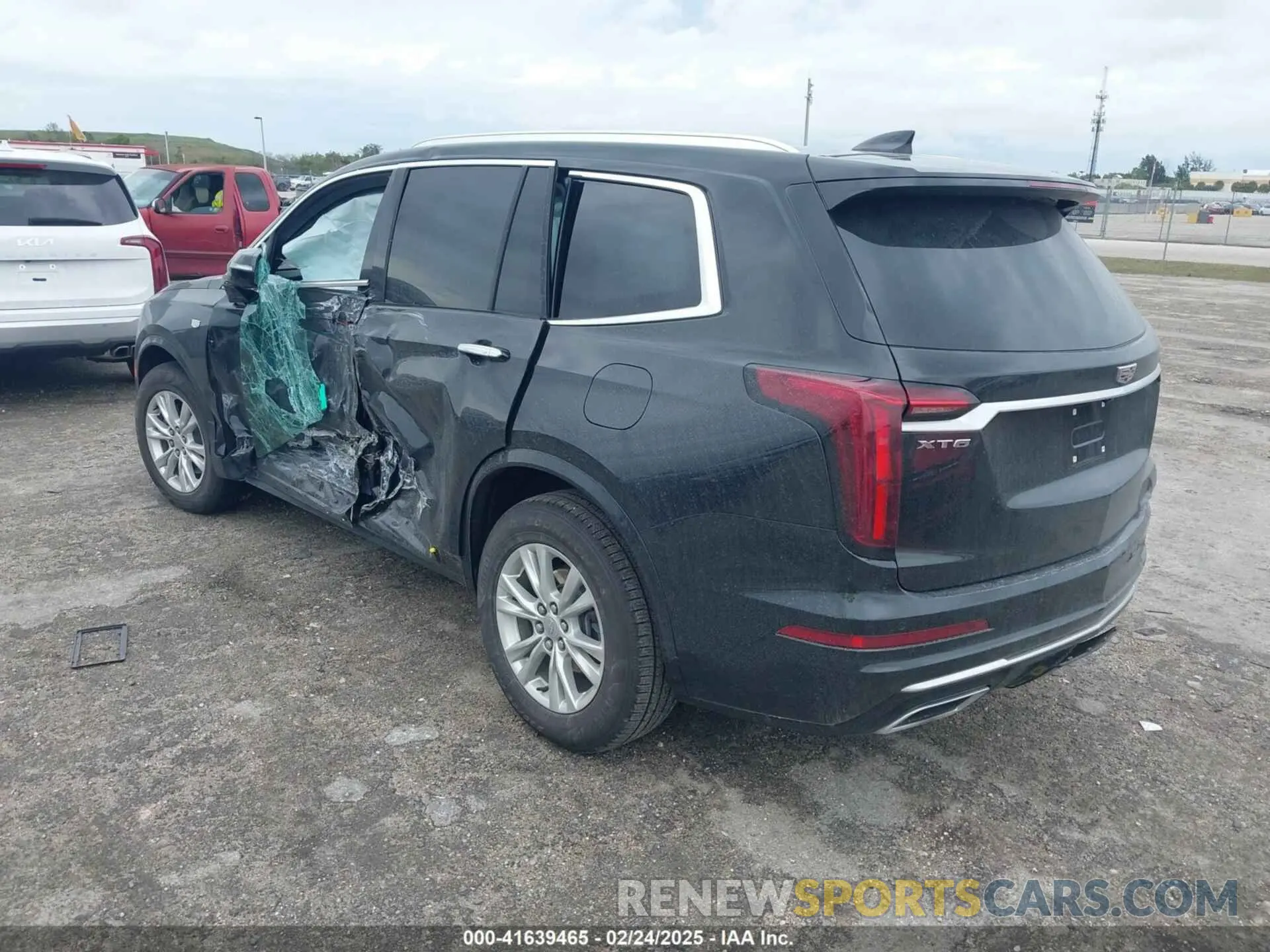 3 fotografías del automóvil dañado 1GYKPAR48MZ171154 CADILLAC XT6 2021