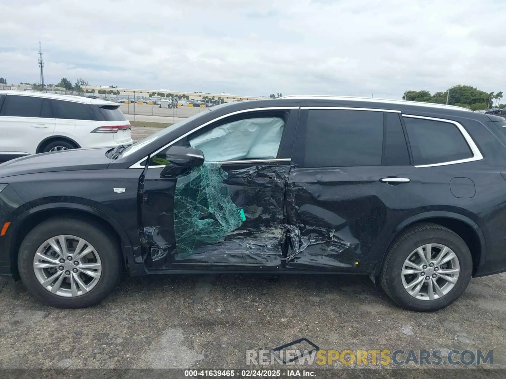 6 fotografías del automóvil dañado 1GYKPAR48MZ171154 CADILLAC XT6 2021