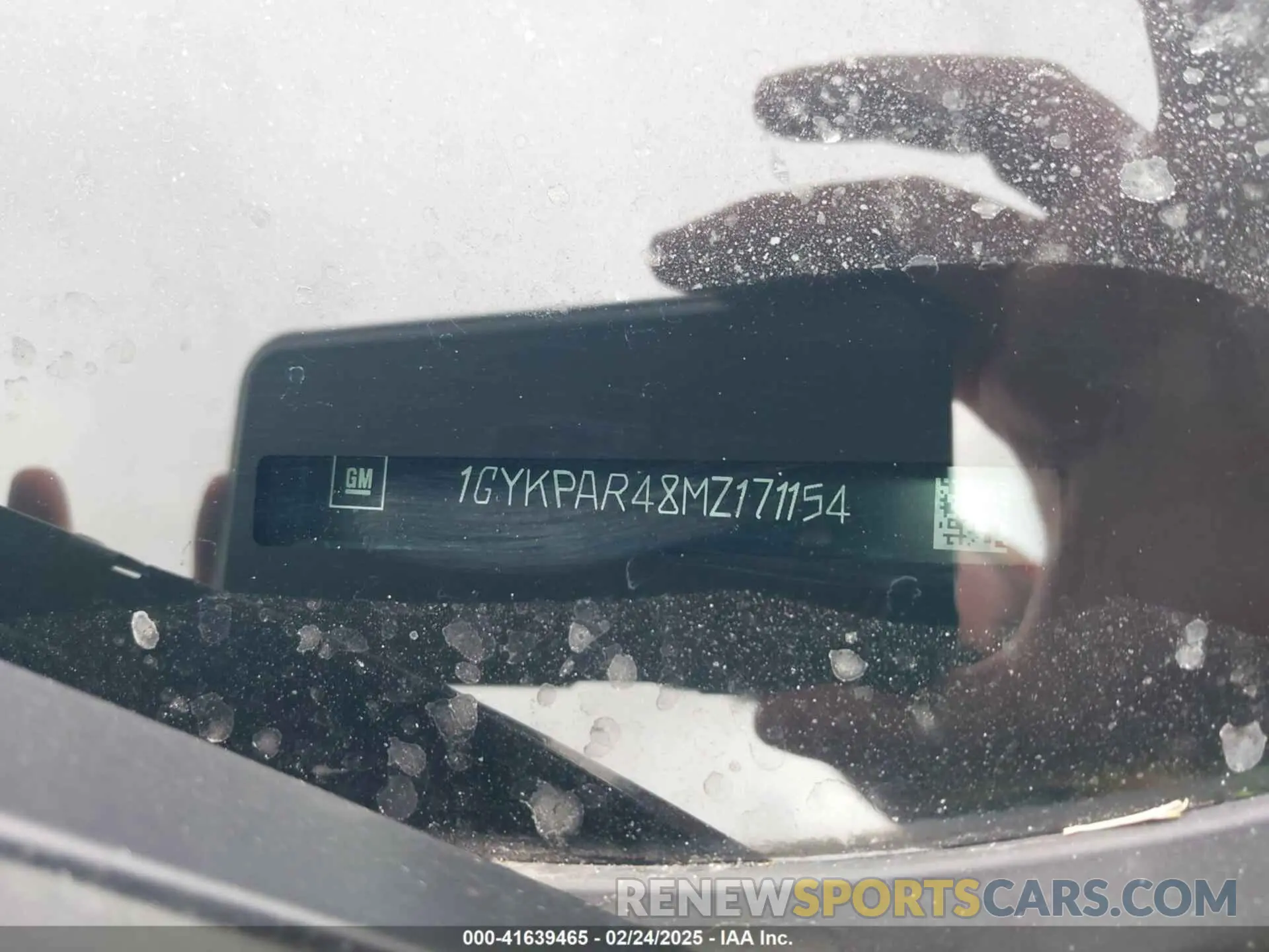 9 fotografías del automóvil dañado 1GYKPAR48MZ171154 CADILLAC XT6 2021