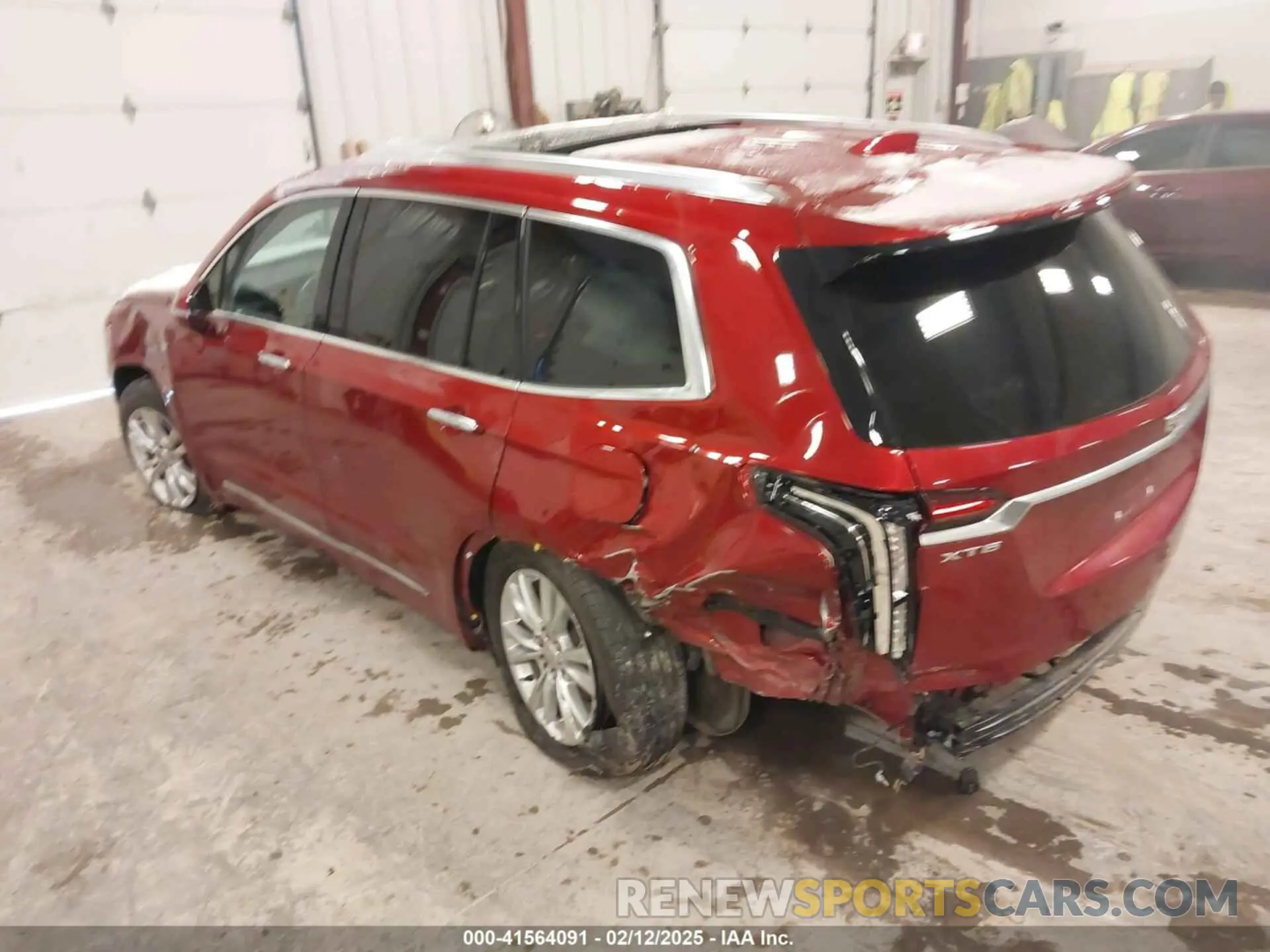 3 fotografías del automóvil dañado 1GYKPBR47MZ171653 CADILLAC XT6 2021