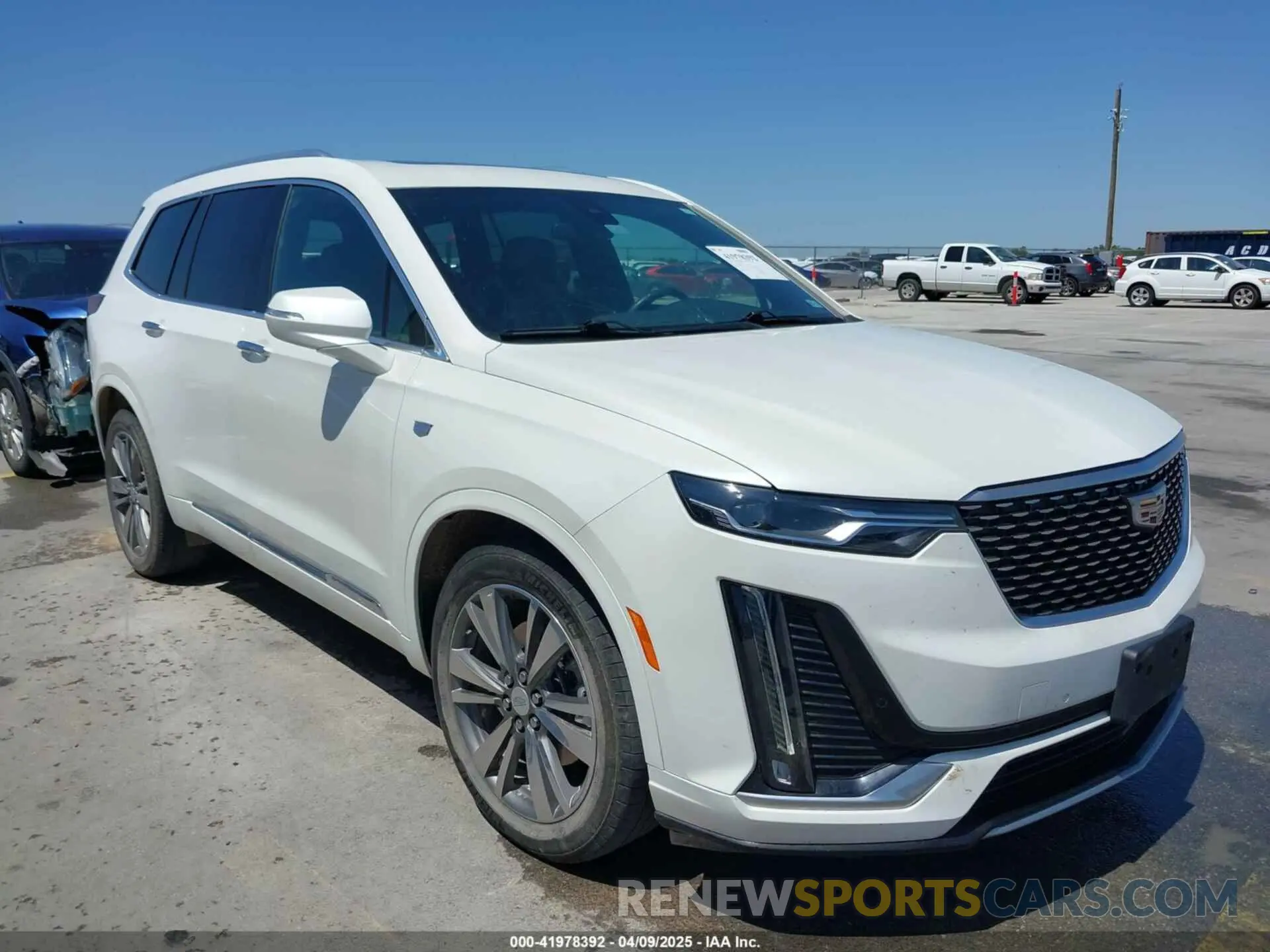 1 fotografías del automóvil dañado 1GYKPCRS2MZ151718 CADILLAC XT6 2021