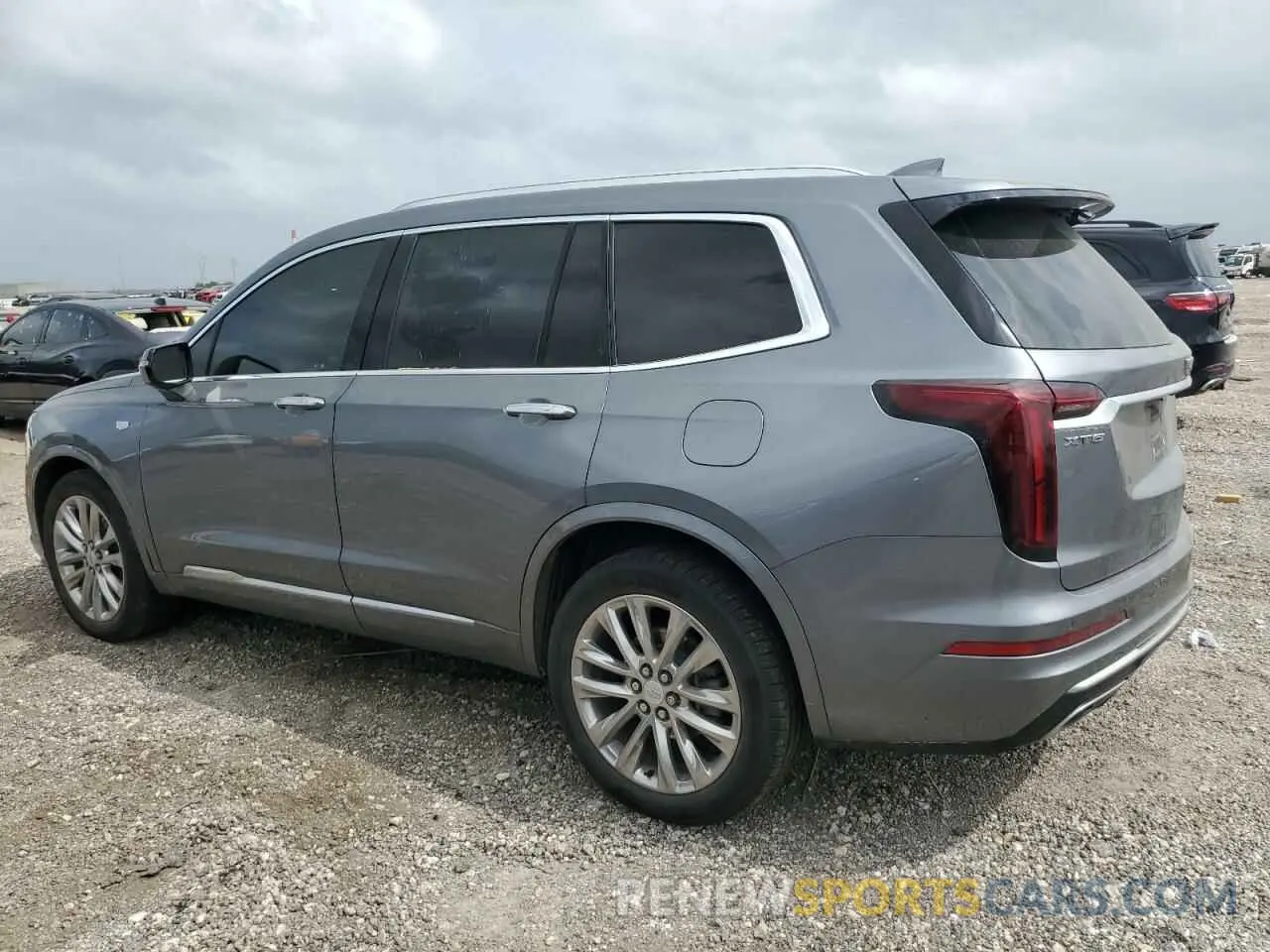 2 fotografías del automóvil dañado 1GYKPCRS5MZ173938 CADILLAC XT6 2021