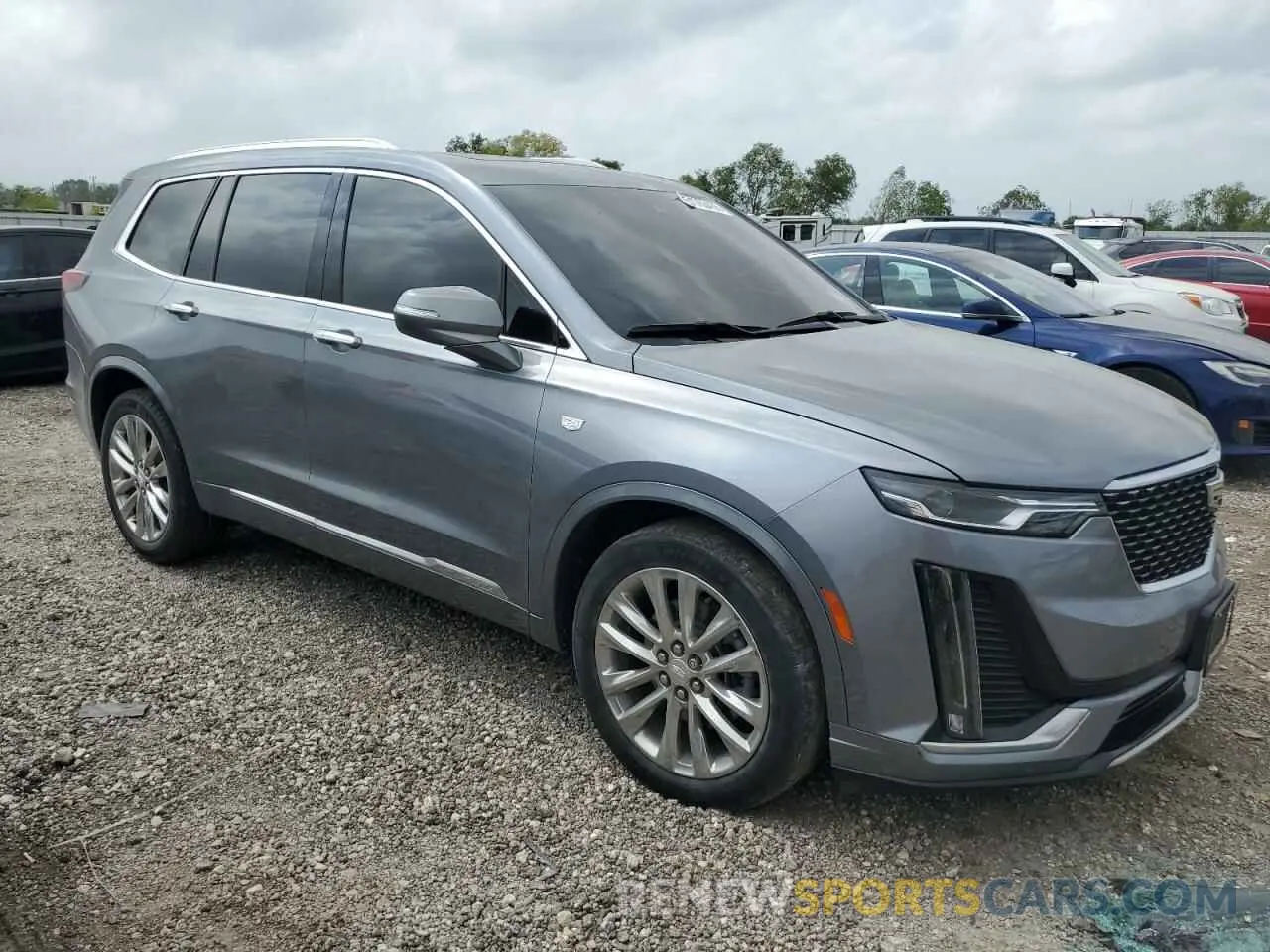 4 fotografías del automóvil dañado 1GYKPCRS5MZ173938 CADILLAC XT6 2021