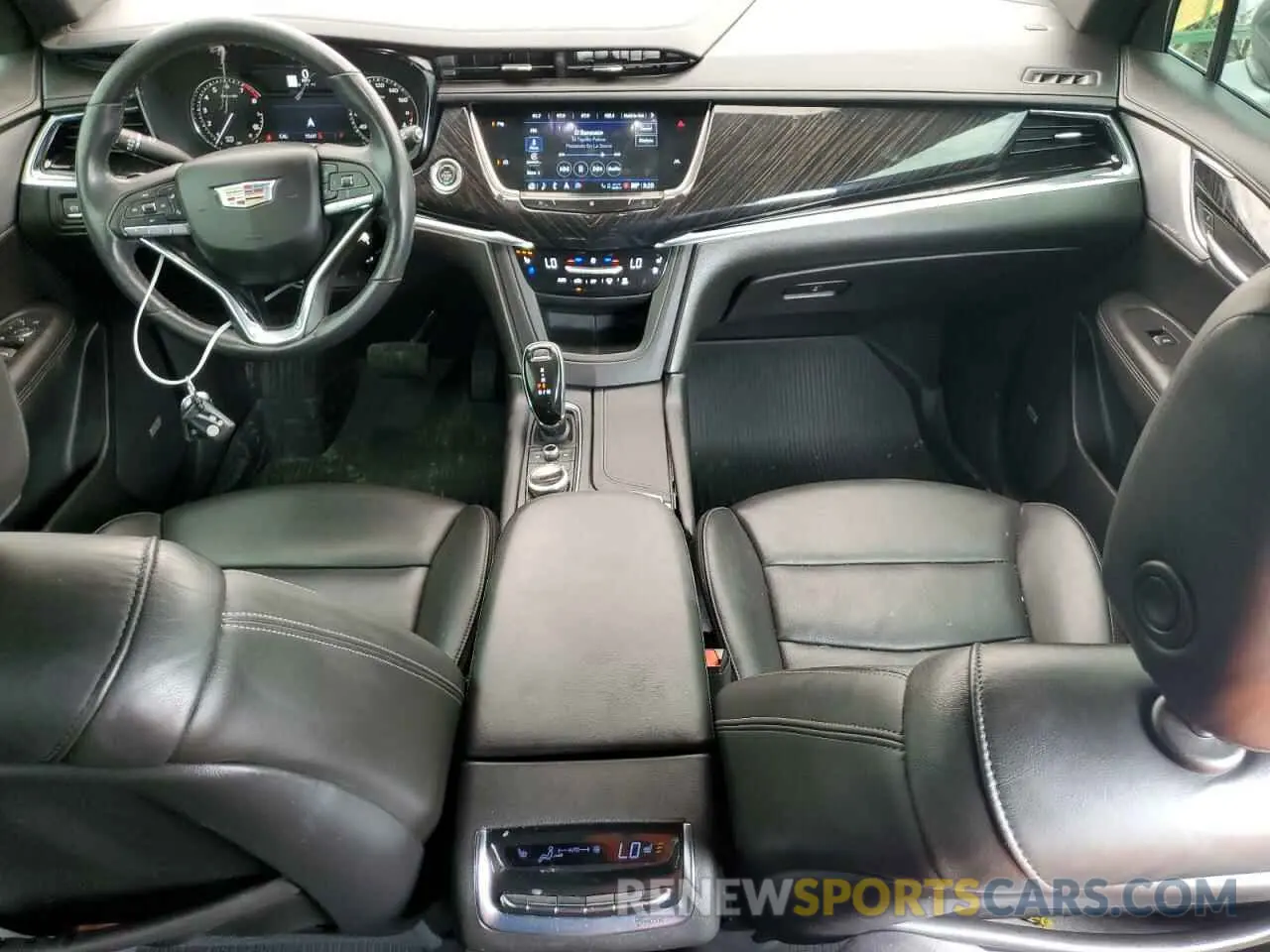 8 fotografías del automóvil dañado 1GYKPCRS5MZ173938 CADILLAC XT6 2021