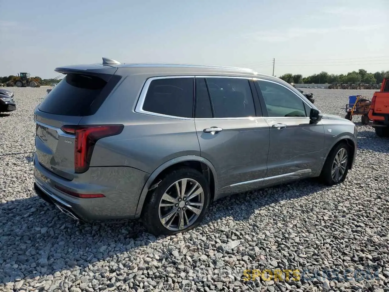 3 fotografías del automóvil dañado 1GYKPCRS5MZ197527 CADILLAC XT6 2021