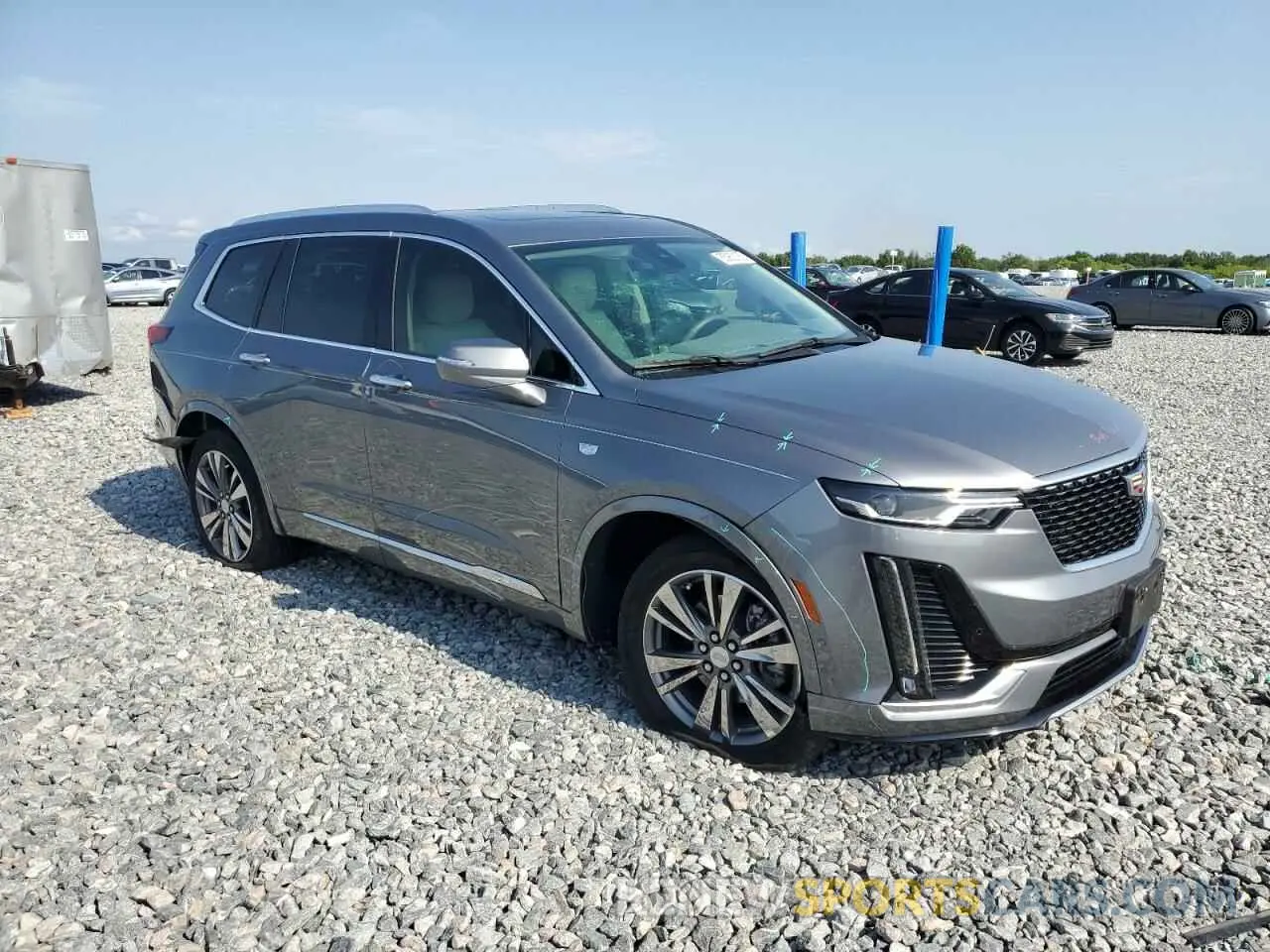 4 fotografías del automóvil dañado 1GYKPCRS5MZ197527 CADILLAC XT6 2021