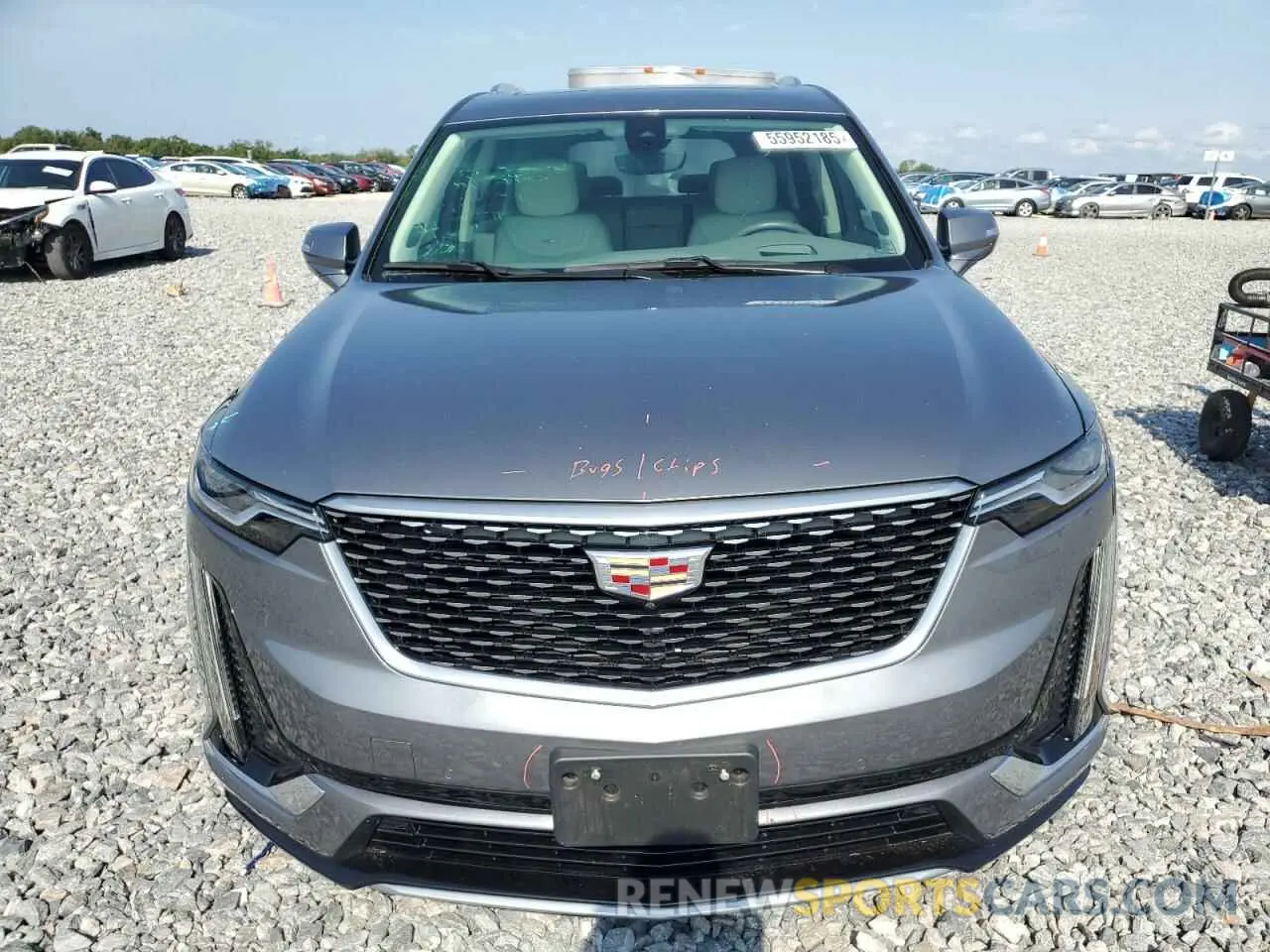 5 fotografías del automóvil dañado 1GYKPCRS5MZ197527 CADILLAC XT6 2021