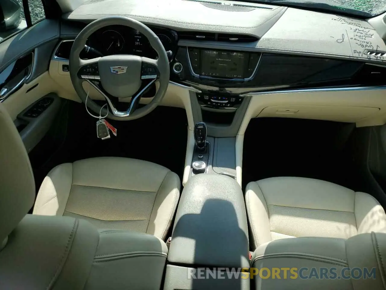 8 fotografías del automóvil dañado 1GYKPCRS5MZ197527 CADILLAC XT6 2021