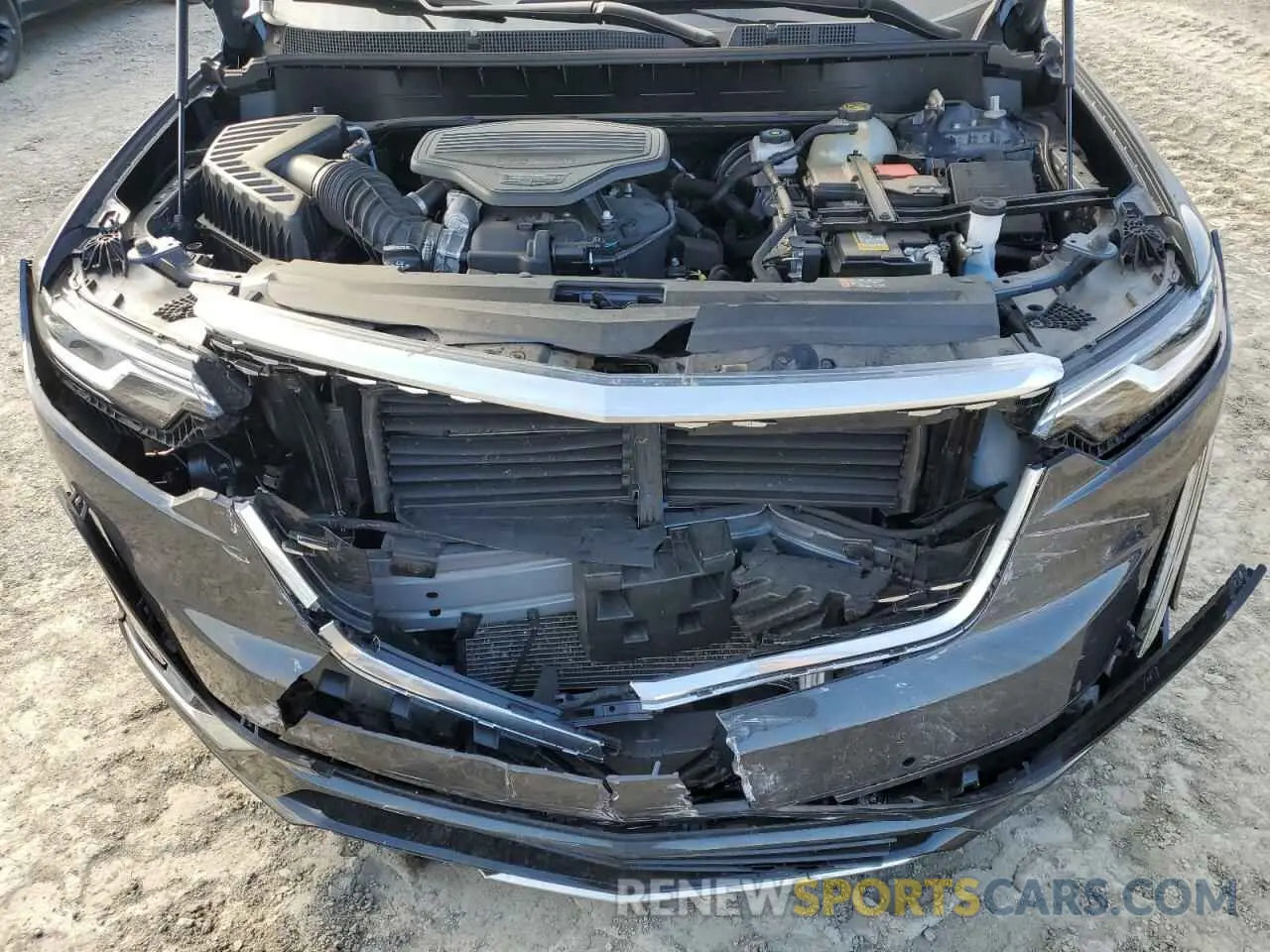 13 fotografías del automóvil dañado 1GYKPCRS6MZ205831 CADILLAC XT6 2021