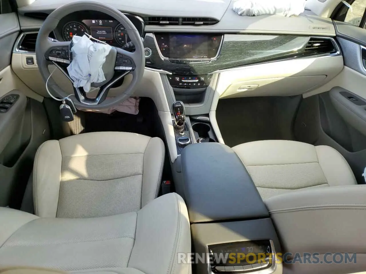 8 fotografías del automóvil dañado 1GYKPCRS6MZ205831 CADILLAC XT6 2021