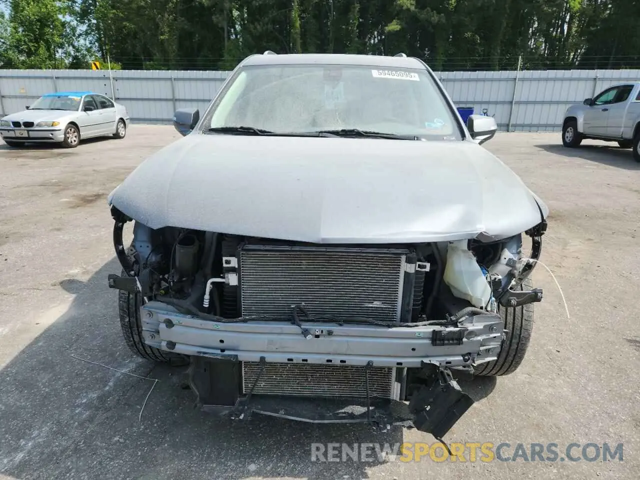 5 fotografías del automóvil dañado 1GYKPCRS8MZ113488 CADILLAC XT6 2021