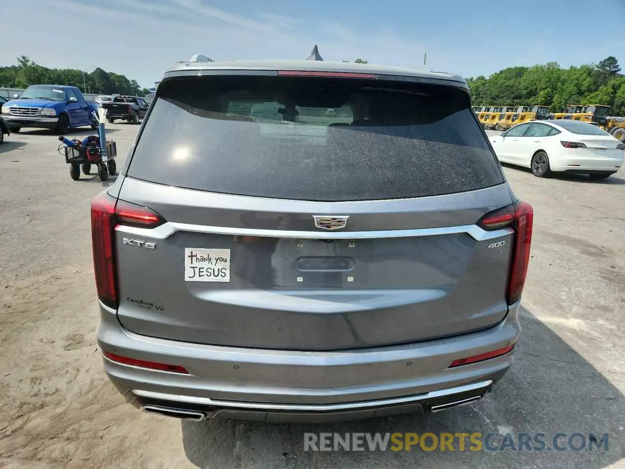6 fotografías del automóvil dañado 1GYKPCRS8MZ113488 CADILLAC XT6 2021