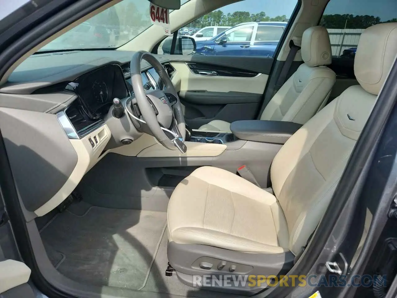 7 fotografías del automóvil dañado 1GYKPCRS8MZ113488 CADILLAC XT6 2021