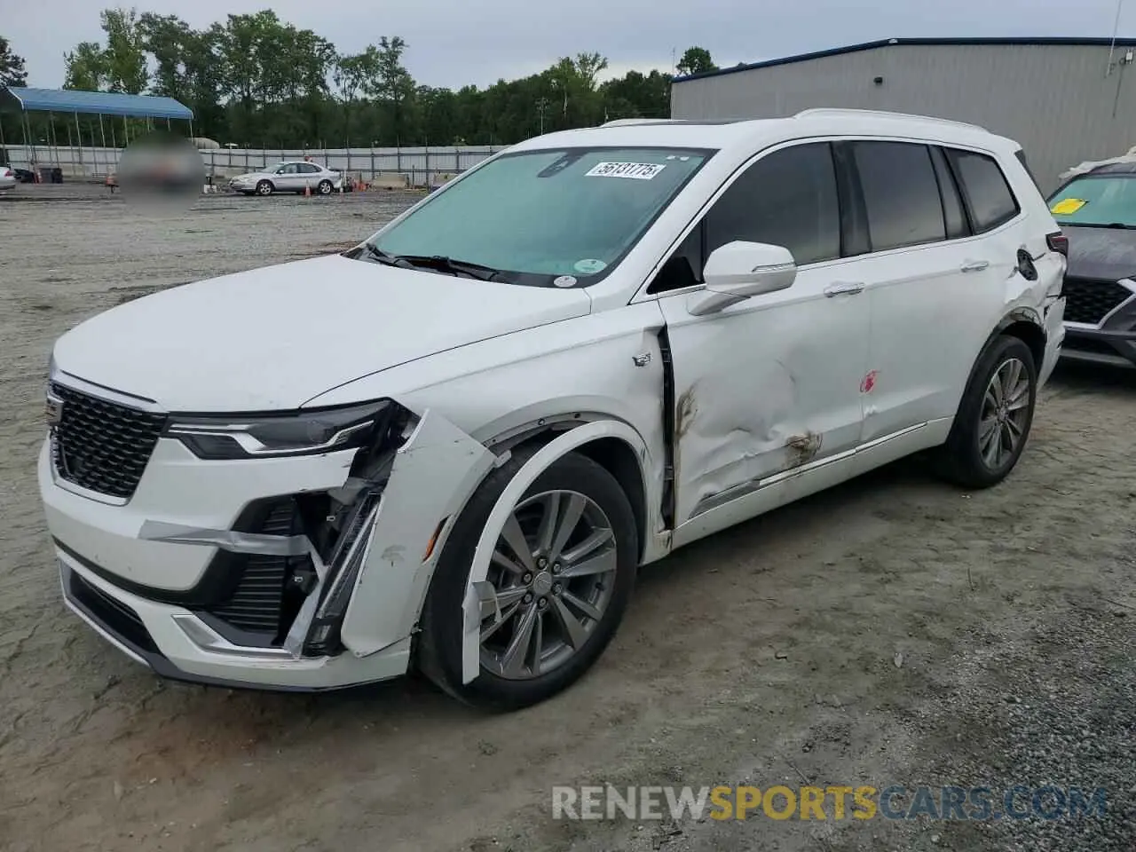 1 fotografías del automóvil dañado 1GYKPCRS8MZ185422 CADILLAC XT6 2021