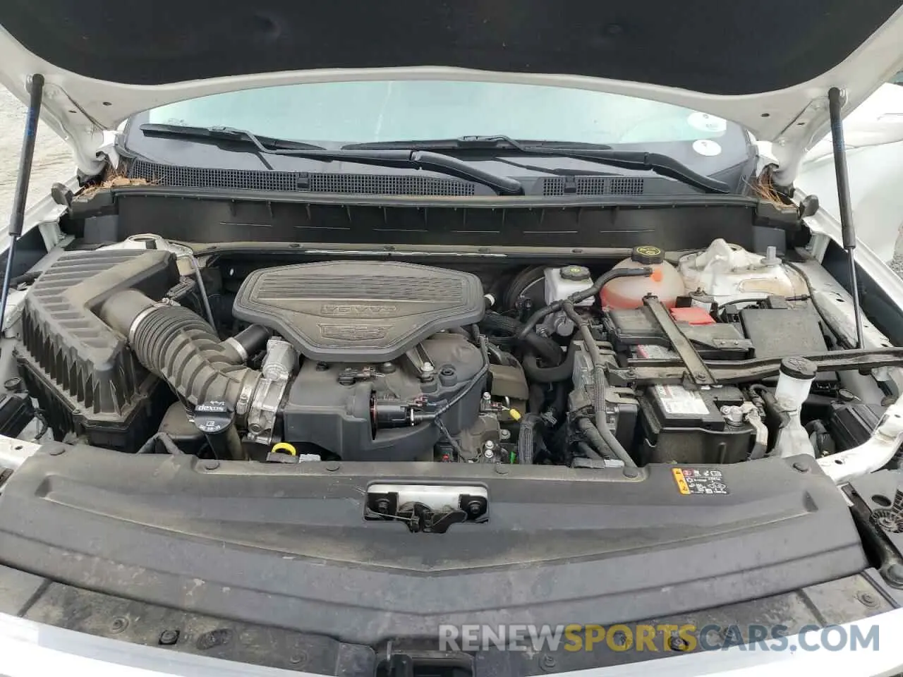12 fotografías del automóvil dañado 1GYKPCRS8MZ185422 CADILLAC XT6 2021
